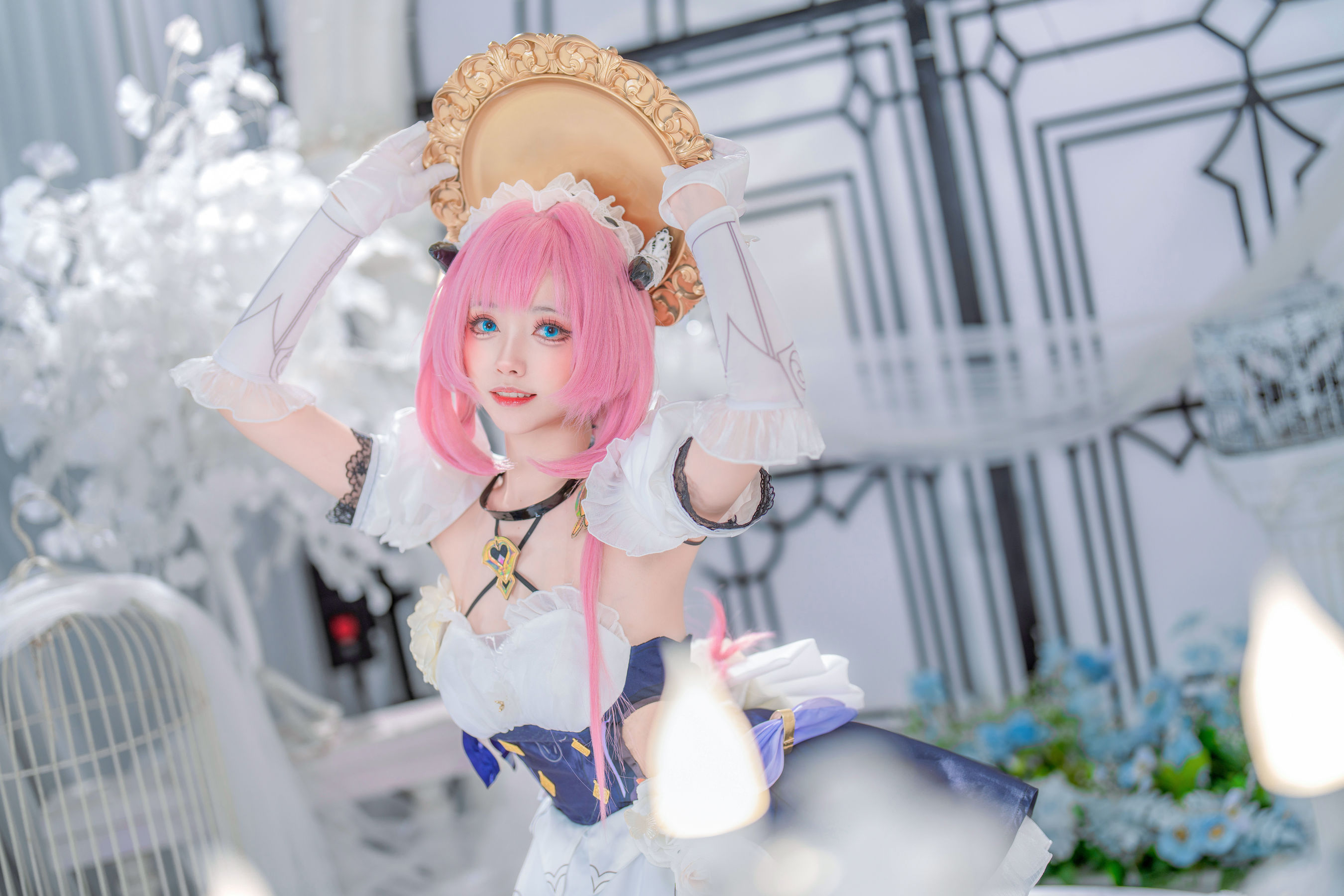 动漫博主大大卷卷小卷 - 崩坏3 爱莉希雅女仆/(29P)