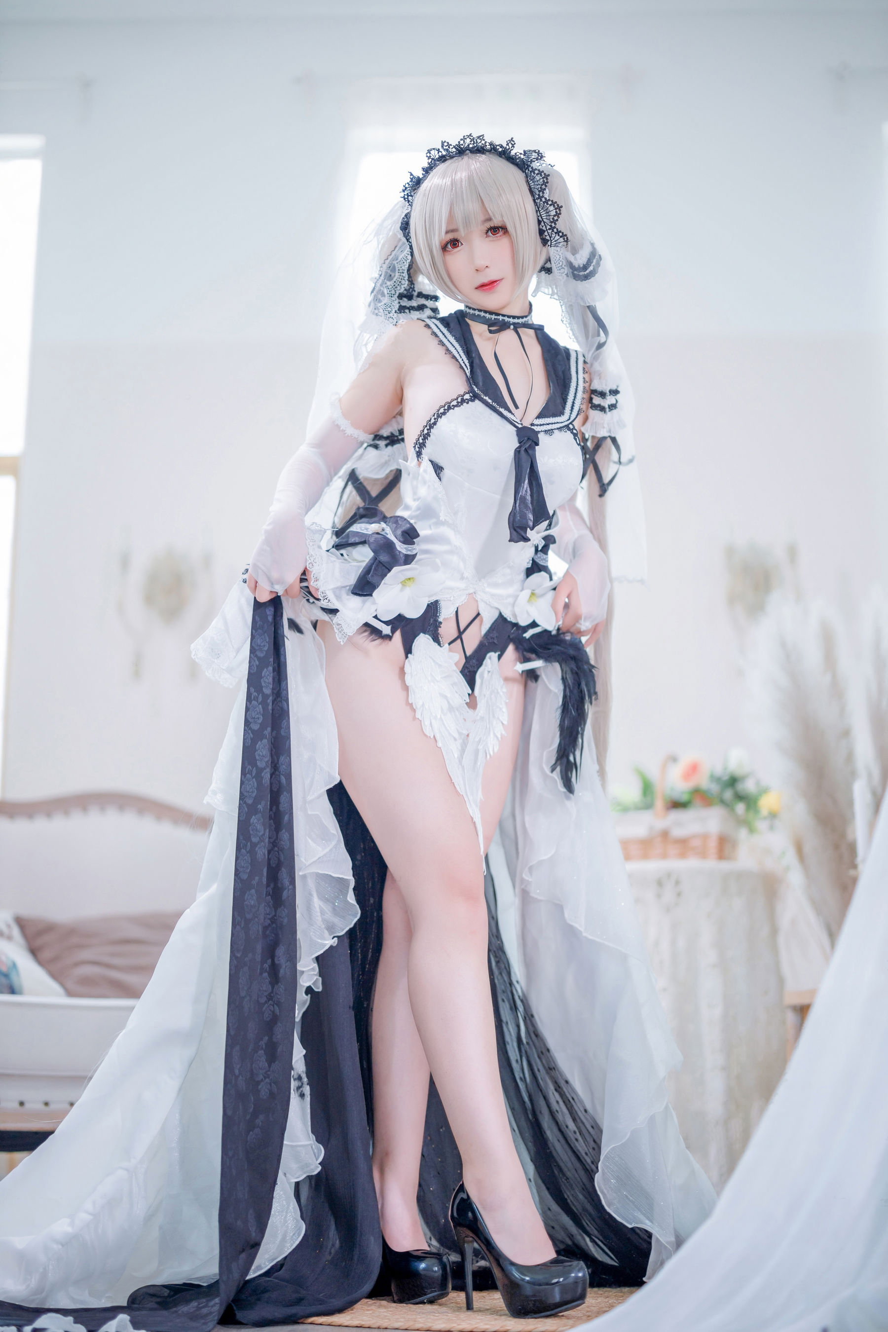 动漫博主樱落酱w - 碧蓝航线 可畏 礼服/(20P)