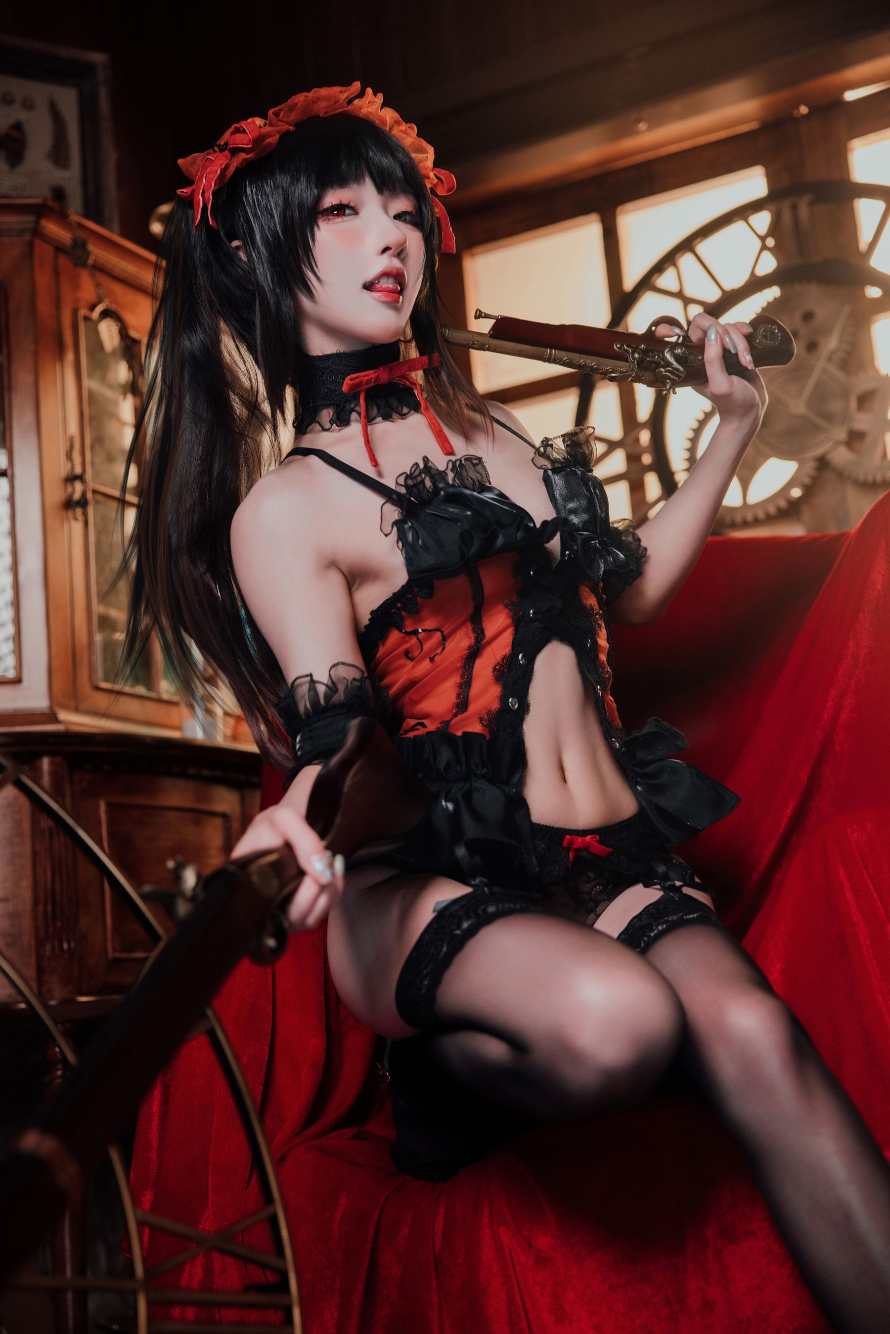 动漫博主阿包也是兔娘 - 时崎狂三/(36P)