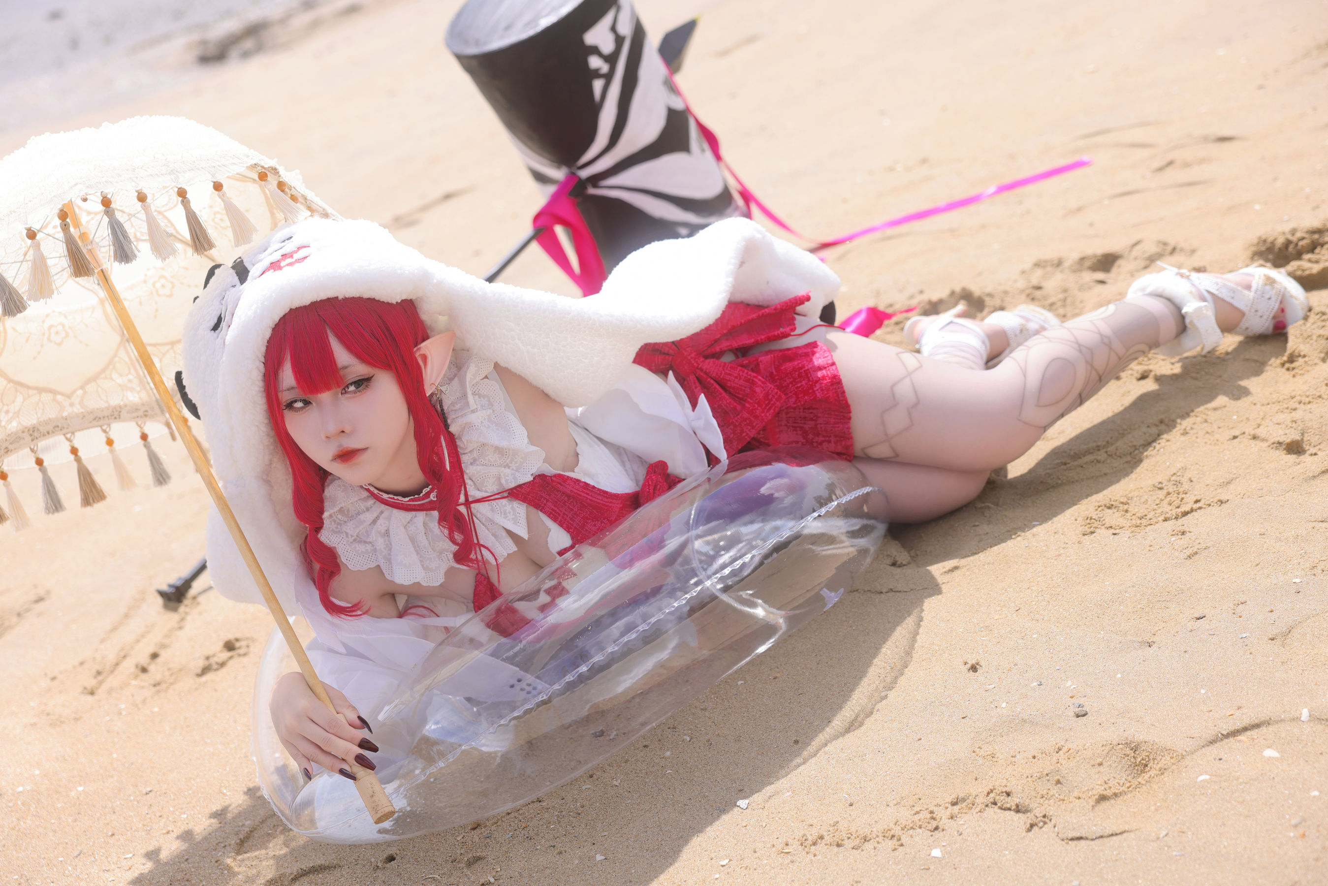 动漫博主G44不会受伤 - 米可科尔 芭万希 妖精骑士崔斯坦/(25P)