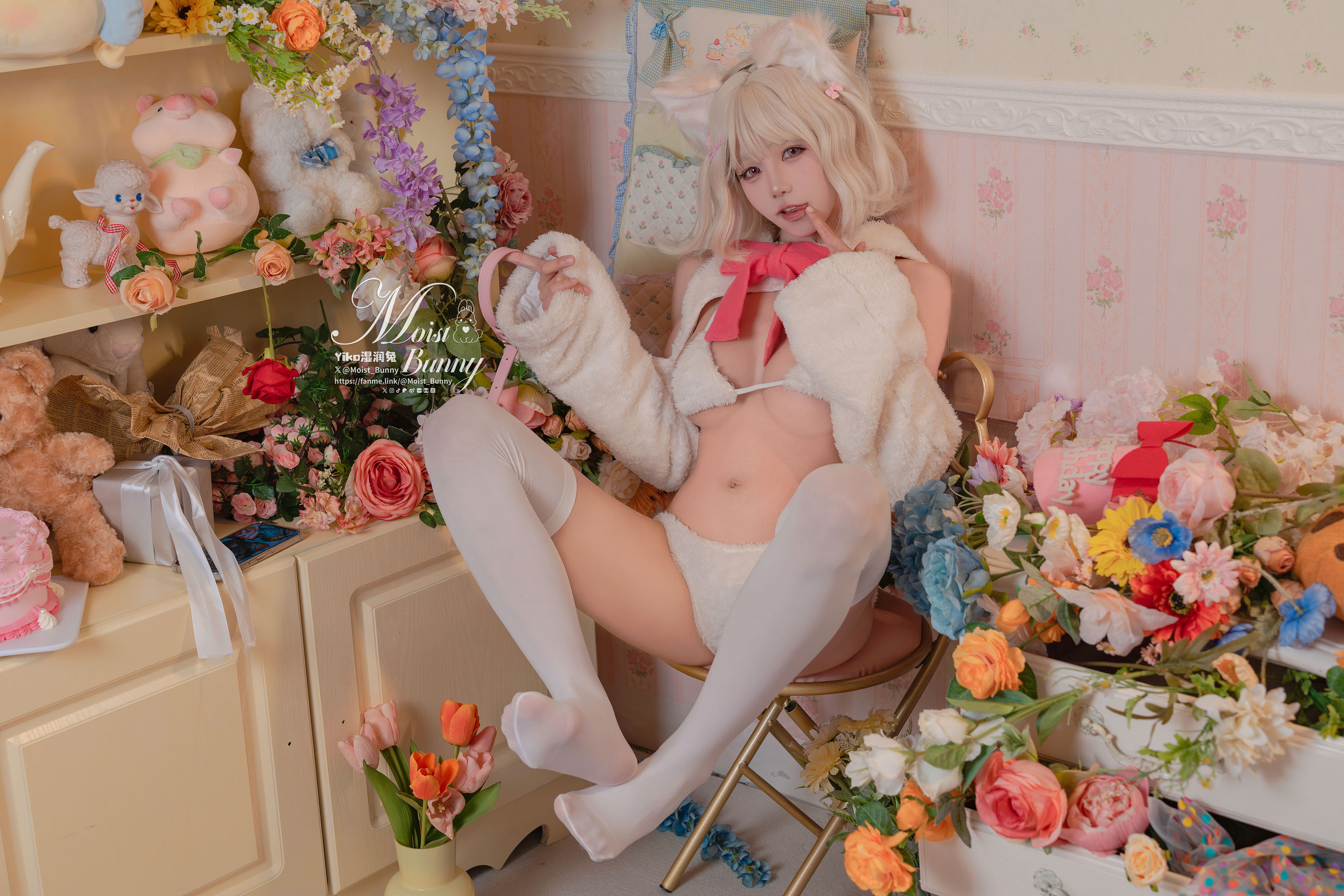 咬一口兔娘 - 他的猫/(75P)