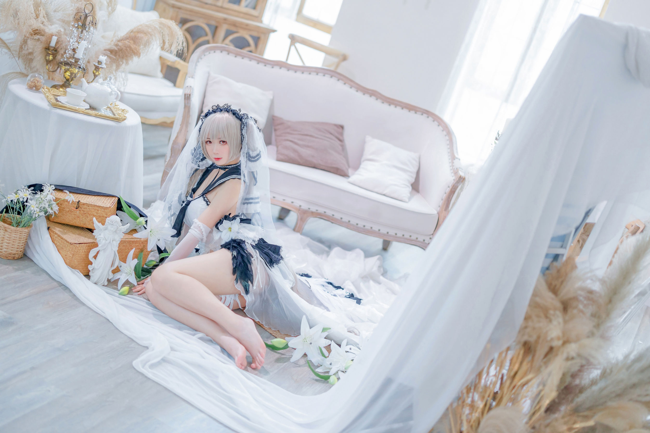 动漫博主樱落酱w - 碧蓝航线 可畏 礼服/(20P)