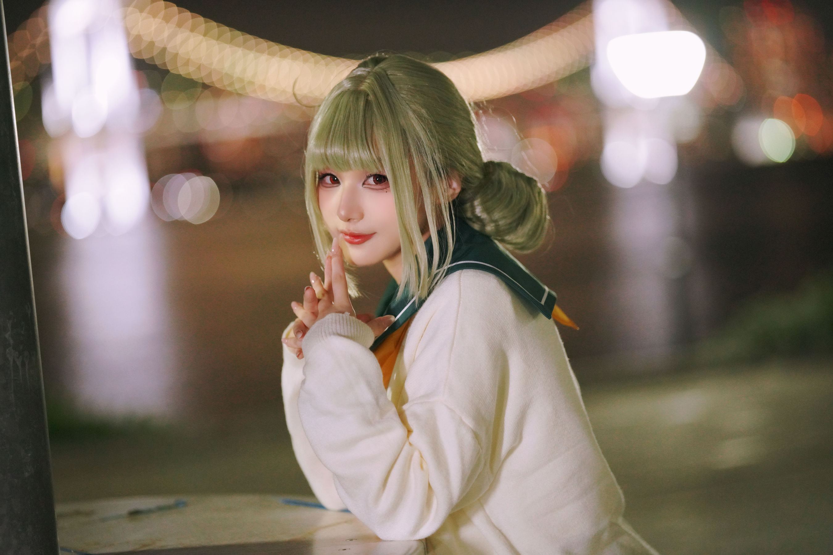 幼愛youmeko - 小琪舞JK制服/(48P)