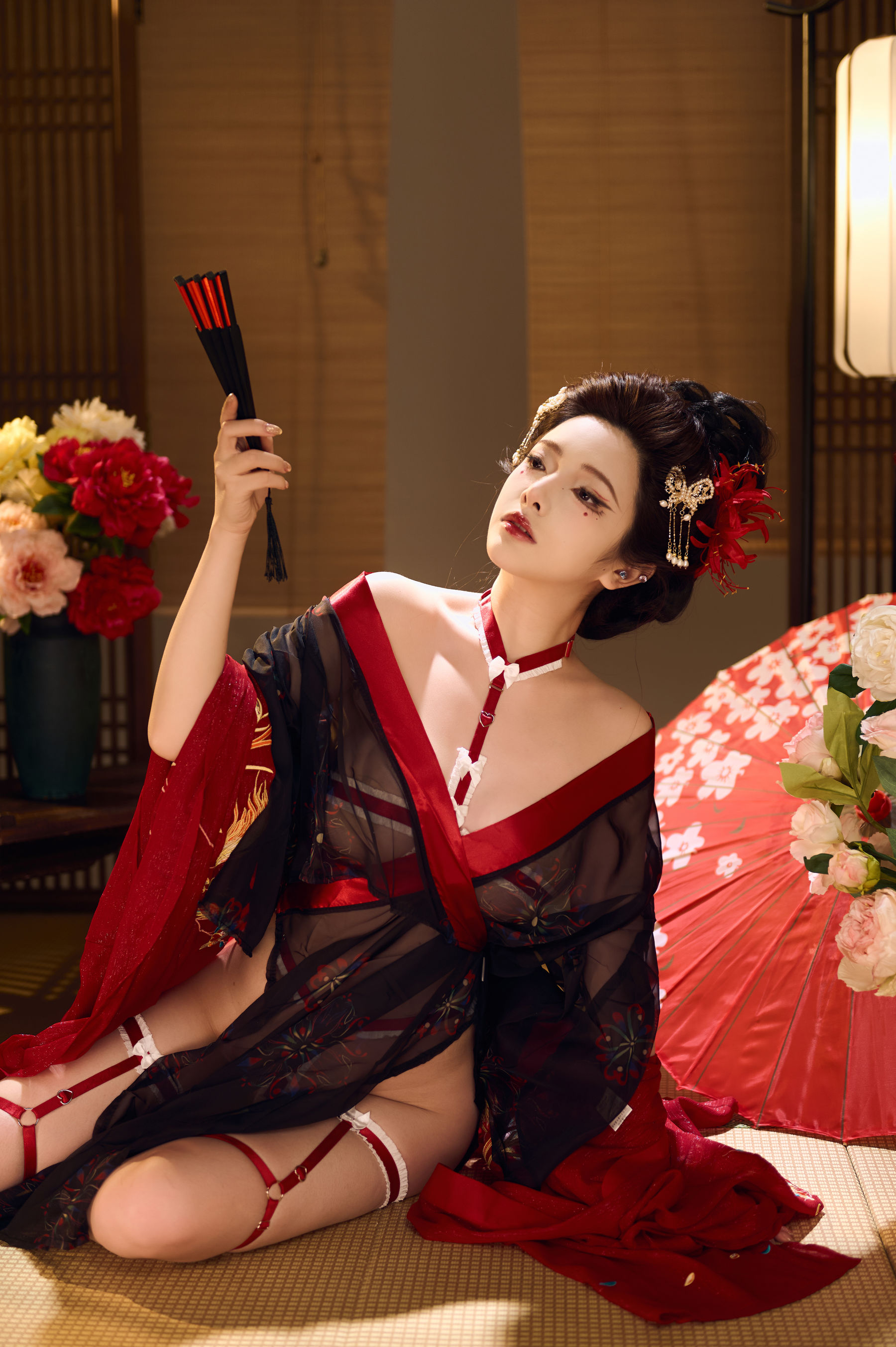 动漫博主雯妹 - 红袖添香/(61P)