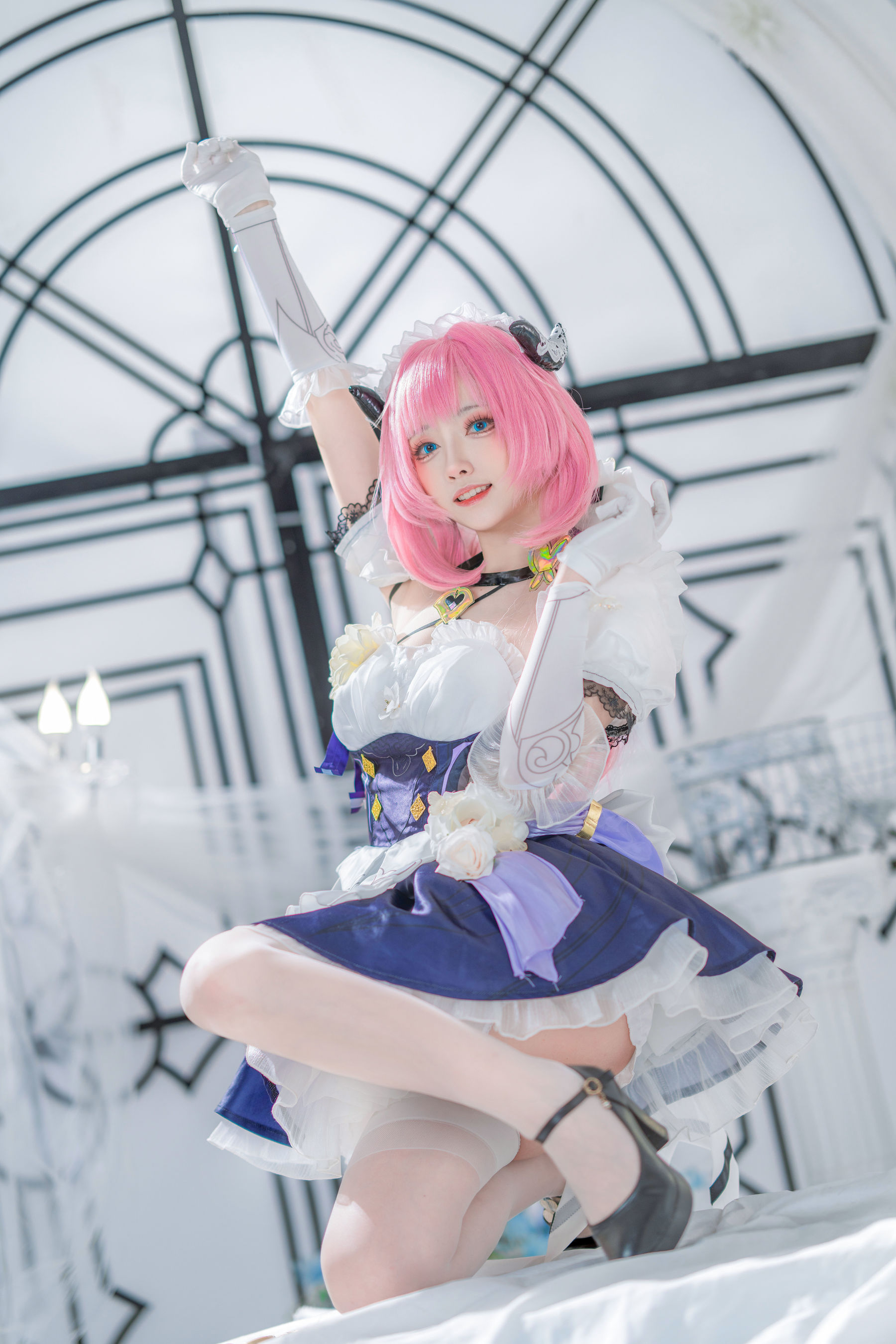 动漫博主大大卷卷小卷 - 崩坏3 爱莉希雅女仆/(29P)