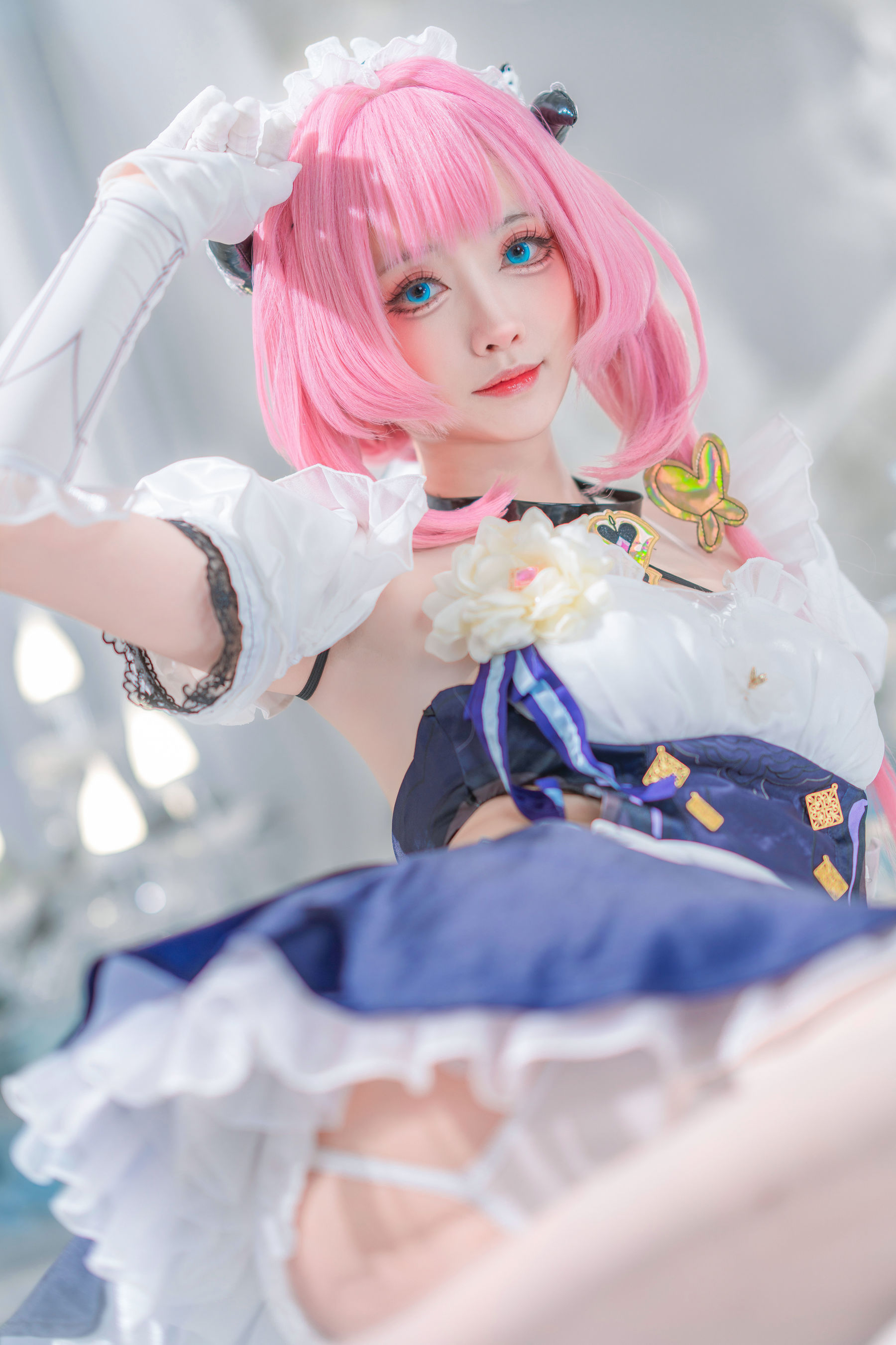 动漫博主大大卷卷小卷 - 崩坏3 爱莉希雅女仆/(29P)