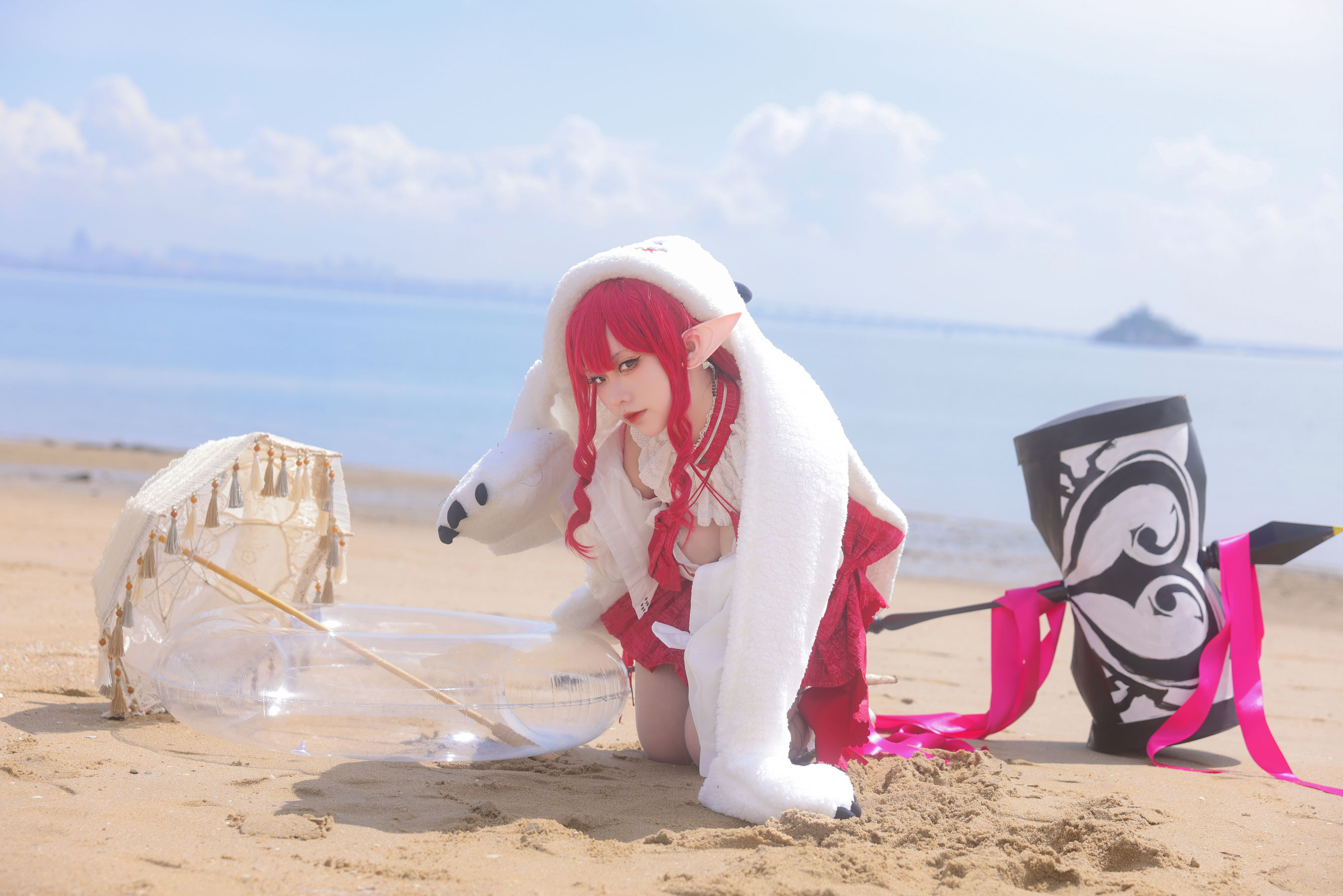 动漫博主G44不会受伤 - 米可科尔 芭万希 妖精骑士崔斯坦/(25P)