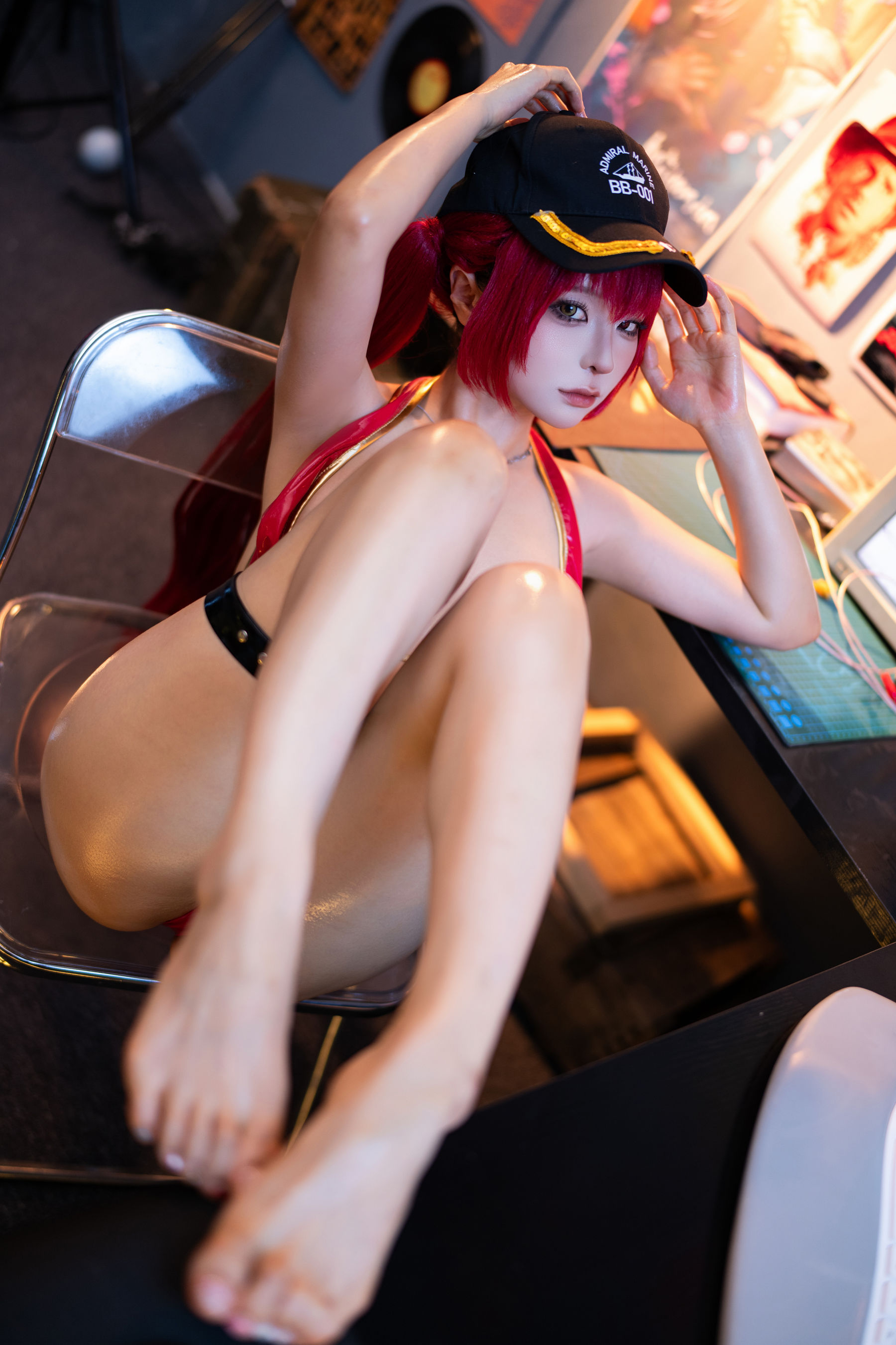 动漫博主蠢沫沫 - Hololive 宝钟玛琳 船长/(238P)