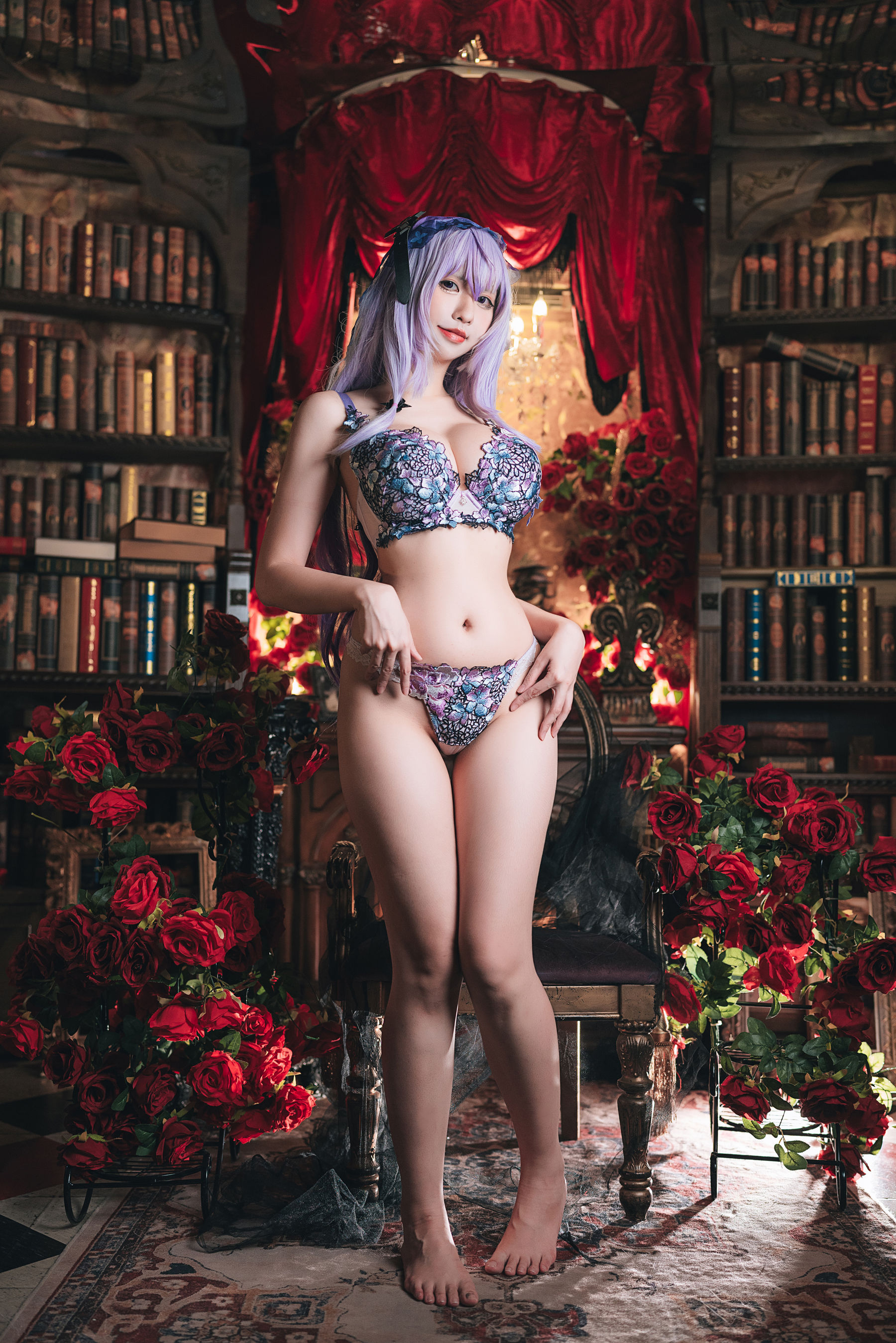 小空sora - 碧蓝档案 飞鸟马时 内衣/(19P)