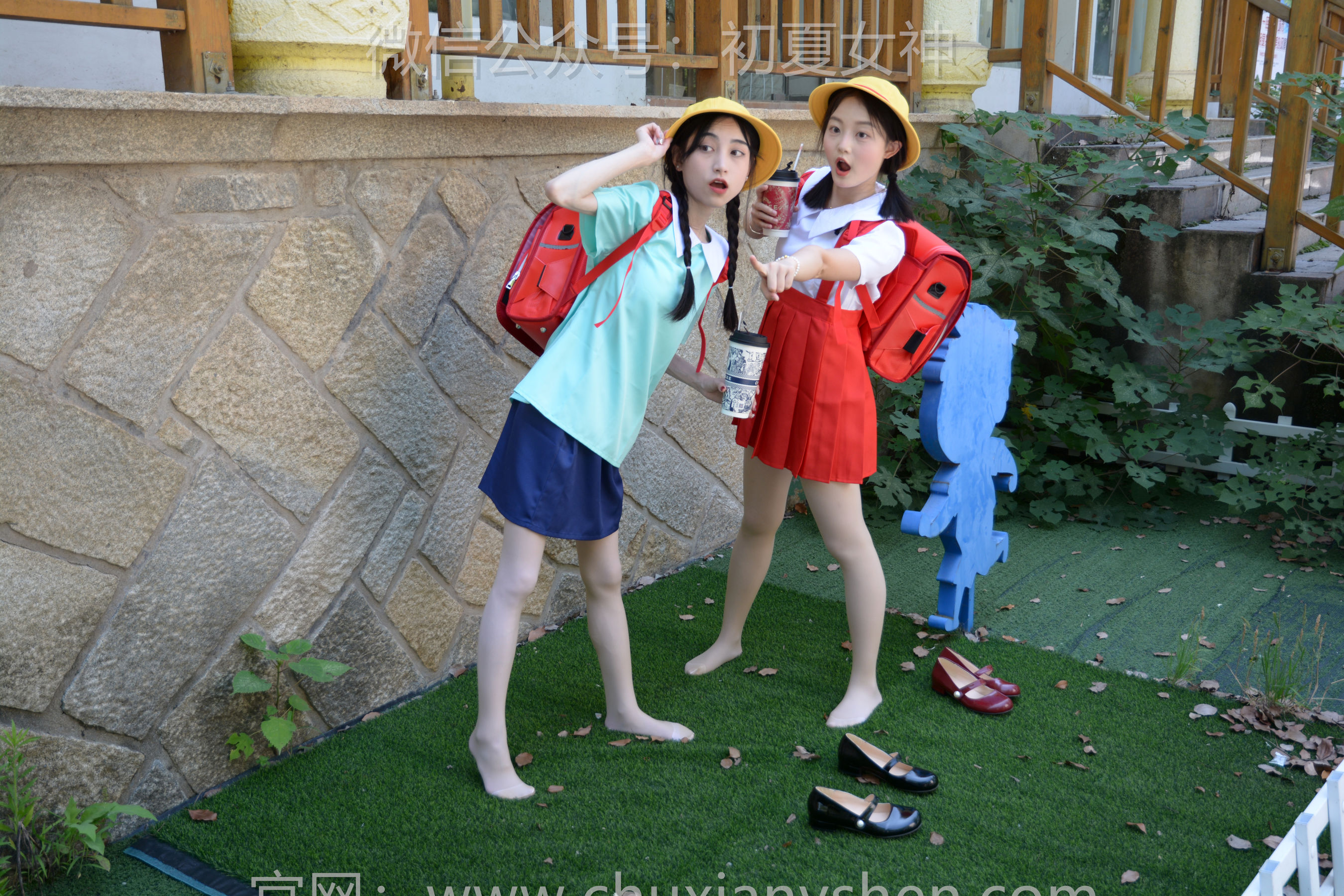 初夏女神 No.260 柒柒&双双 丸子vs小玉/(140P)