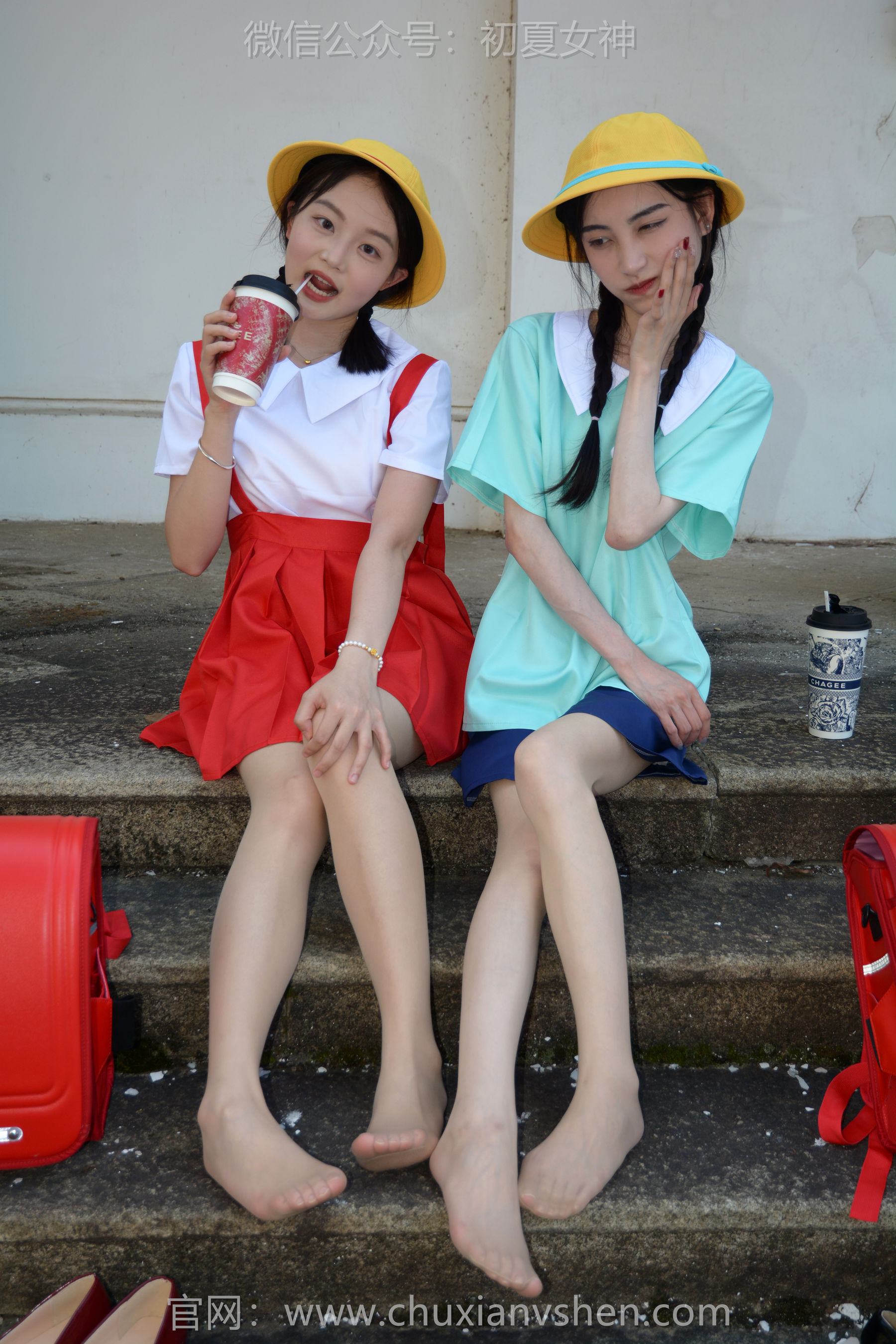 初夏女神 No.260 柒柒&双双 丸子vs小玉/(140P)