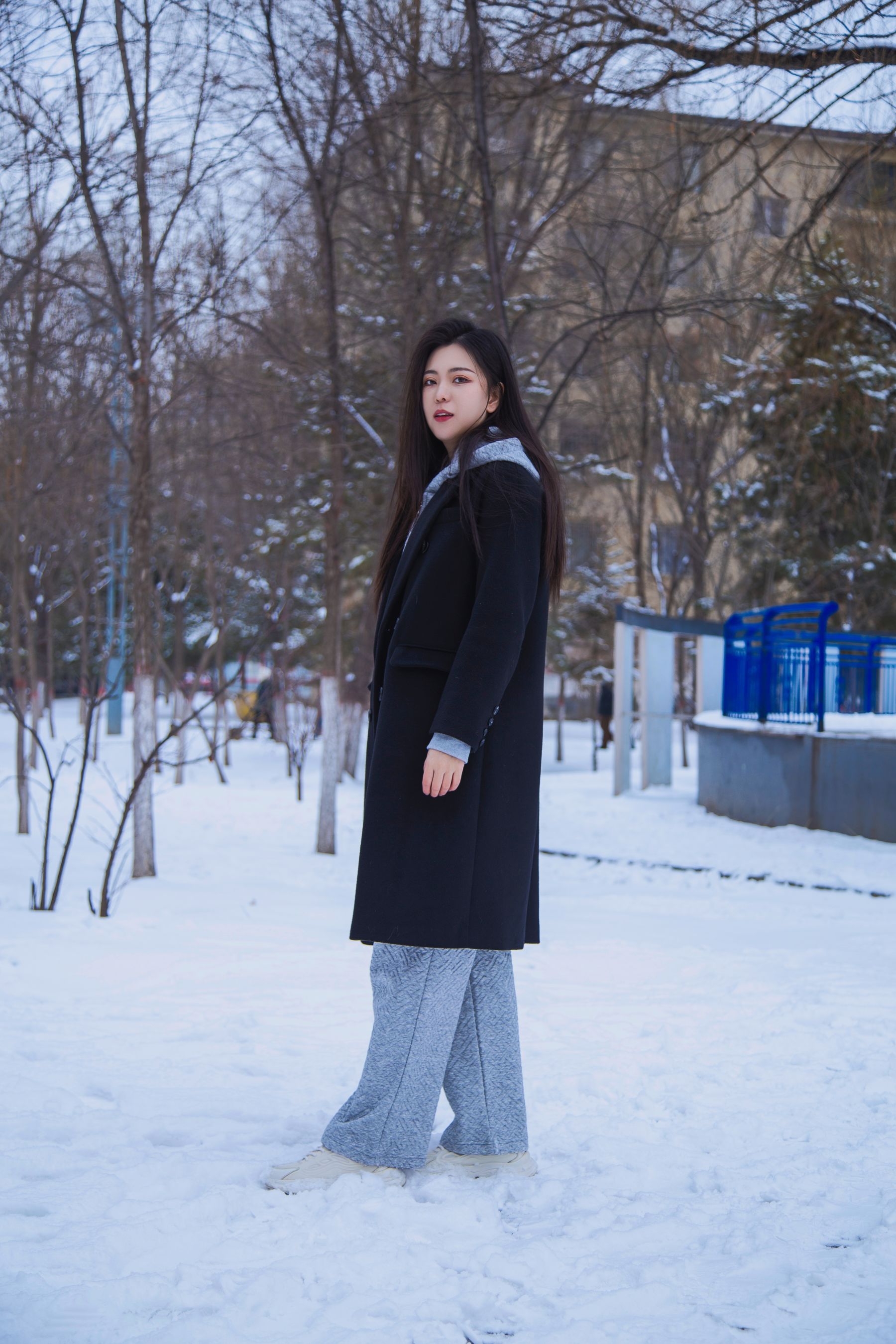 [织梦映像] 踏雪无痕-首次雪景拍摄，天寒地冻/(300P)