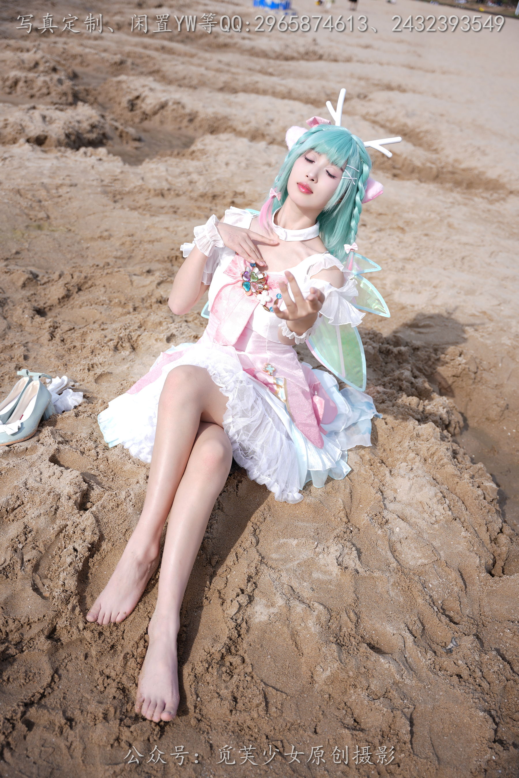 [觅芙少女] NO.306 小研 -瑶时之祈愿cos/(210P)