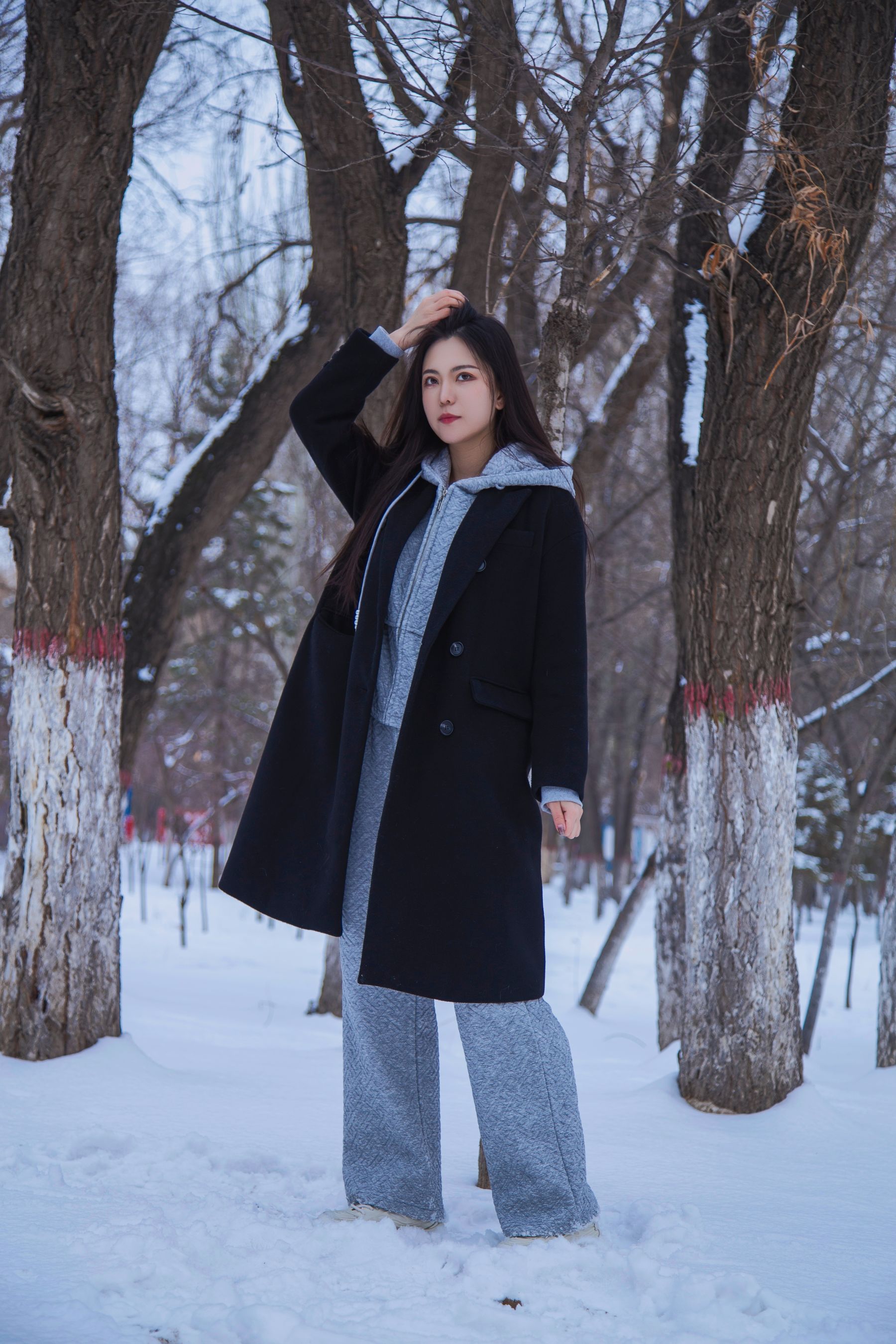 [织梦映像] 踏雪无痕-首次雪景拍摄，天寒地冻/(300P)