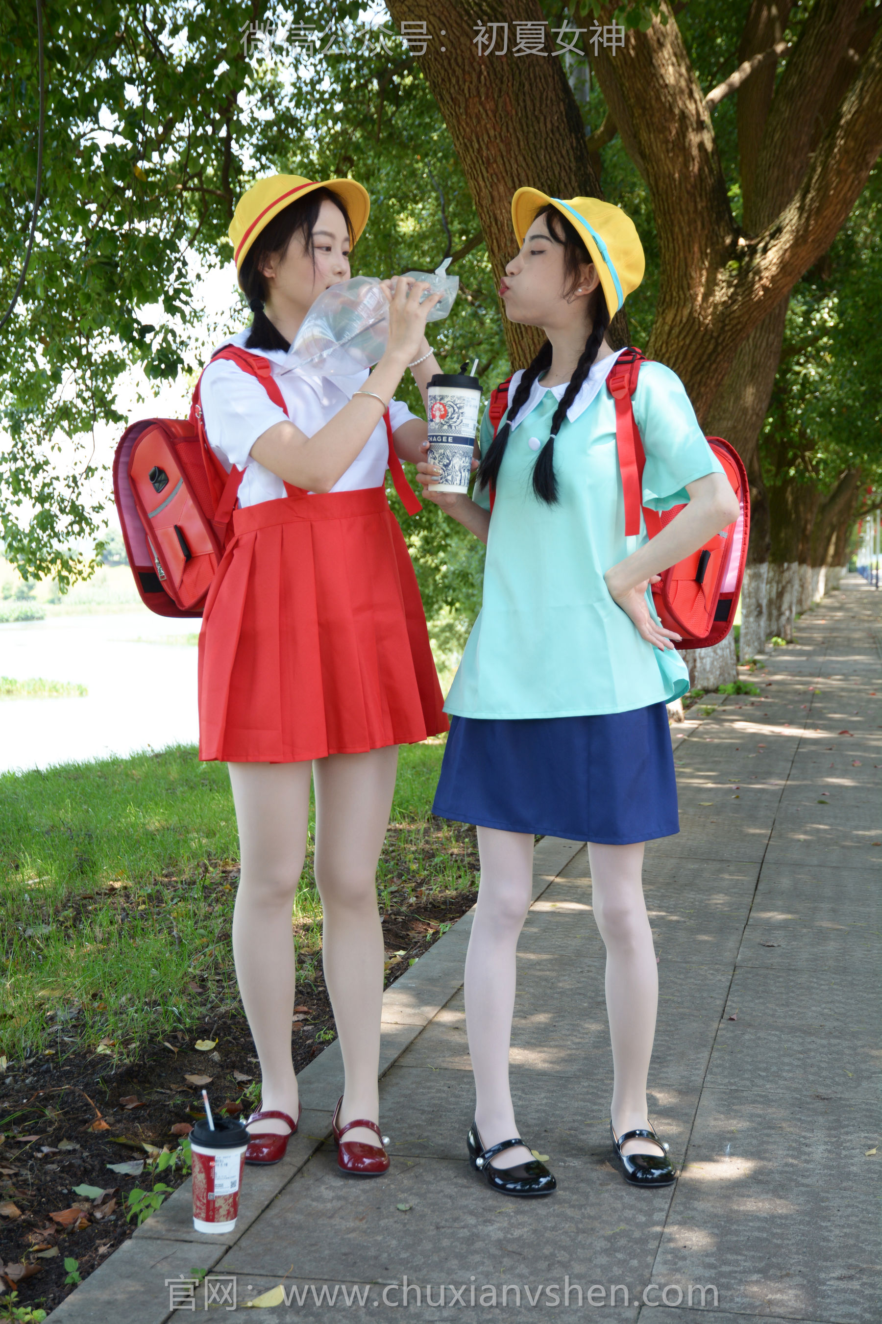 初夏女神 No.260 柒柒&双双 丸子vs小玉/(140P)