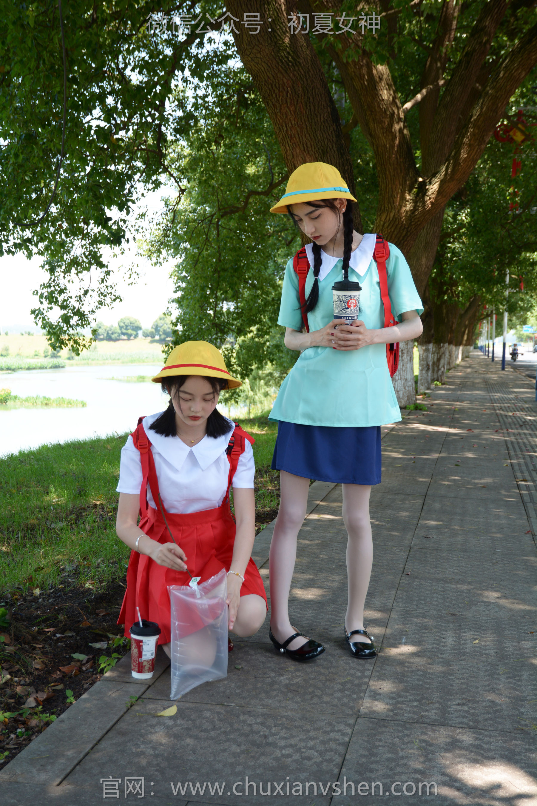 初夏女神 No.260 柒柒&双双 丸子vs小玉/(140P)