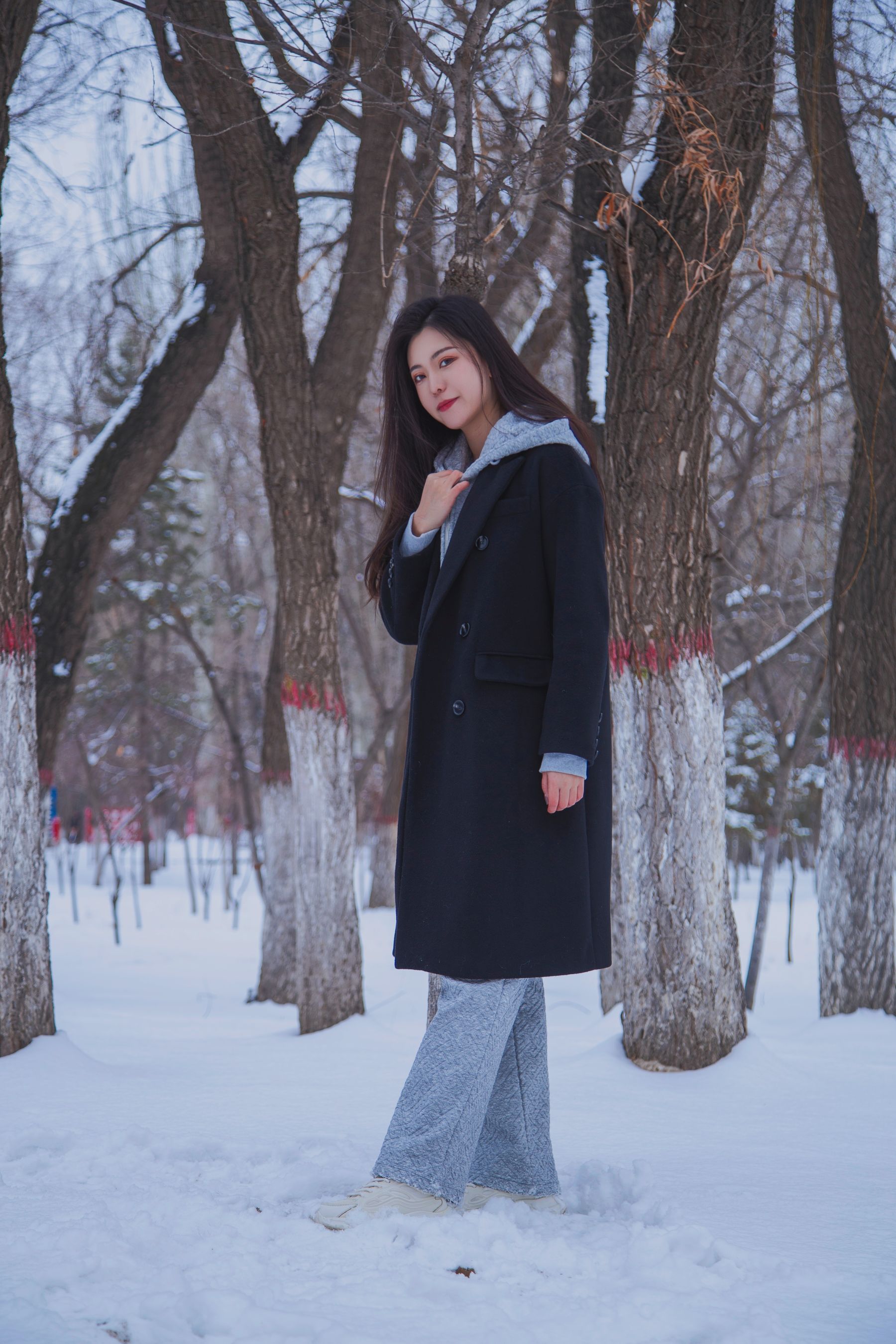 [织梦映像] 踏雪无痕-首次雪景拍摄，天寒地冻/(300P)