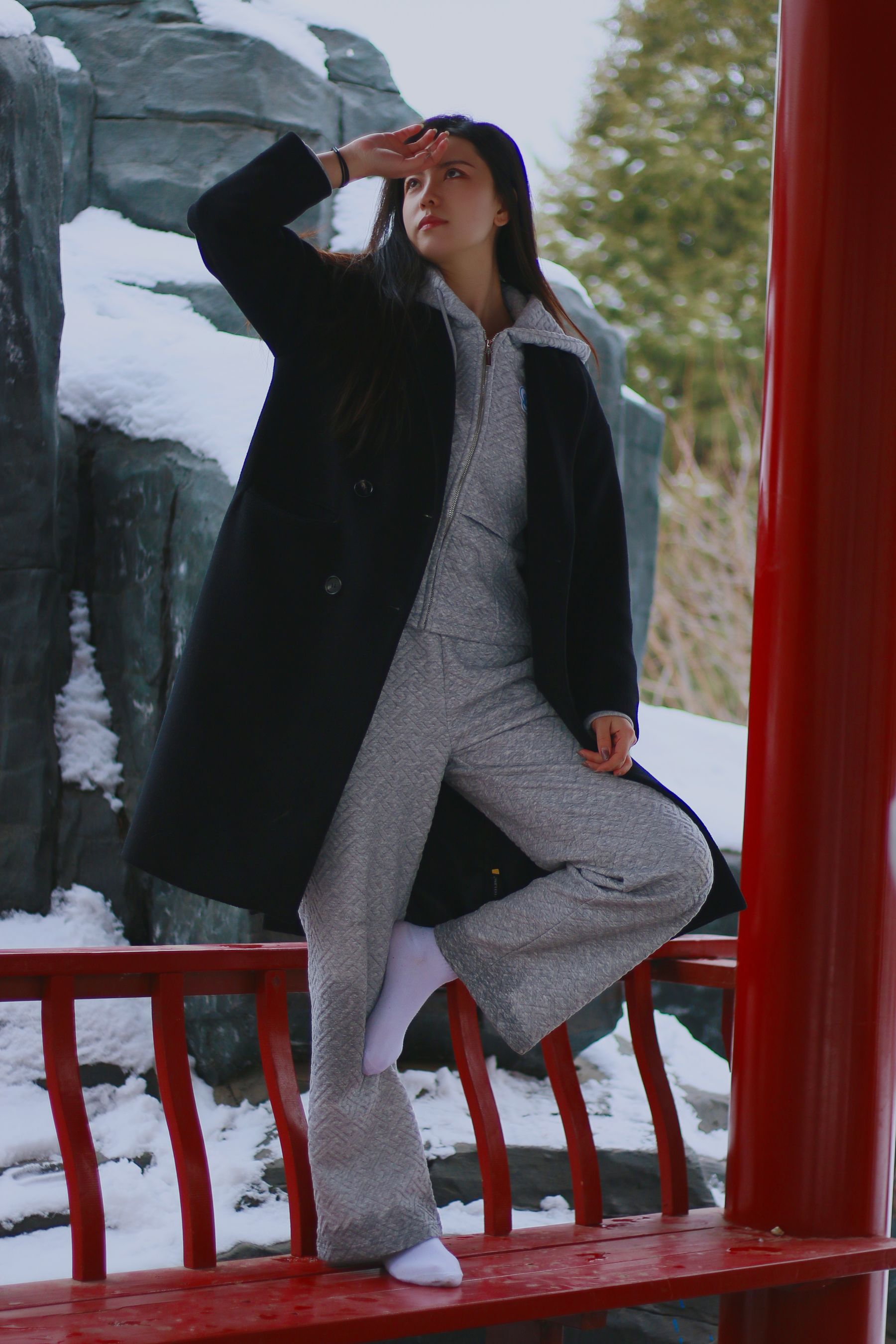 [织梦映像] 踏雪无痕-首次雪景拍摄，天寒地冻/(300P)