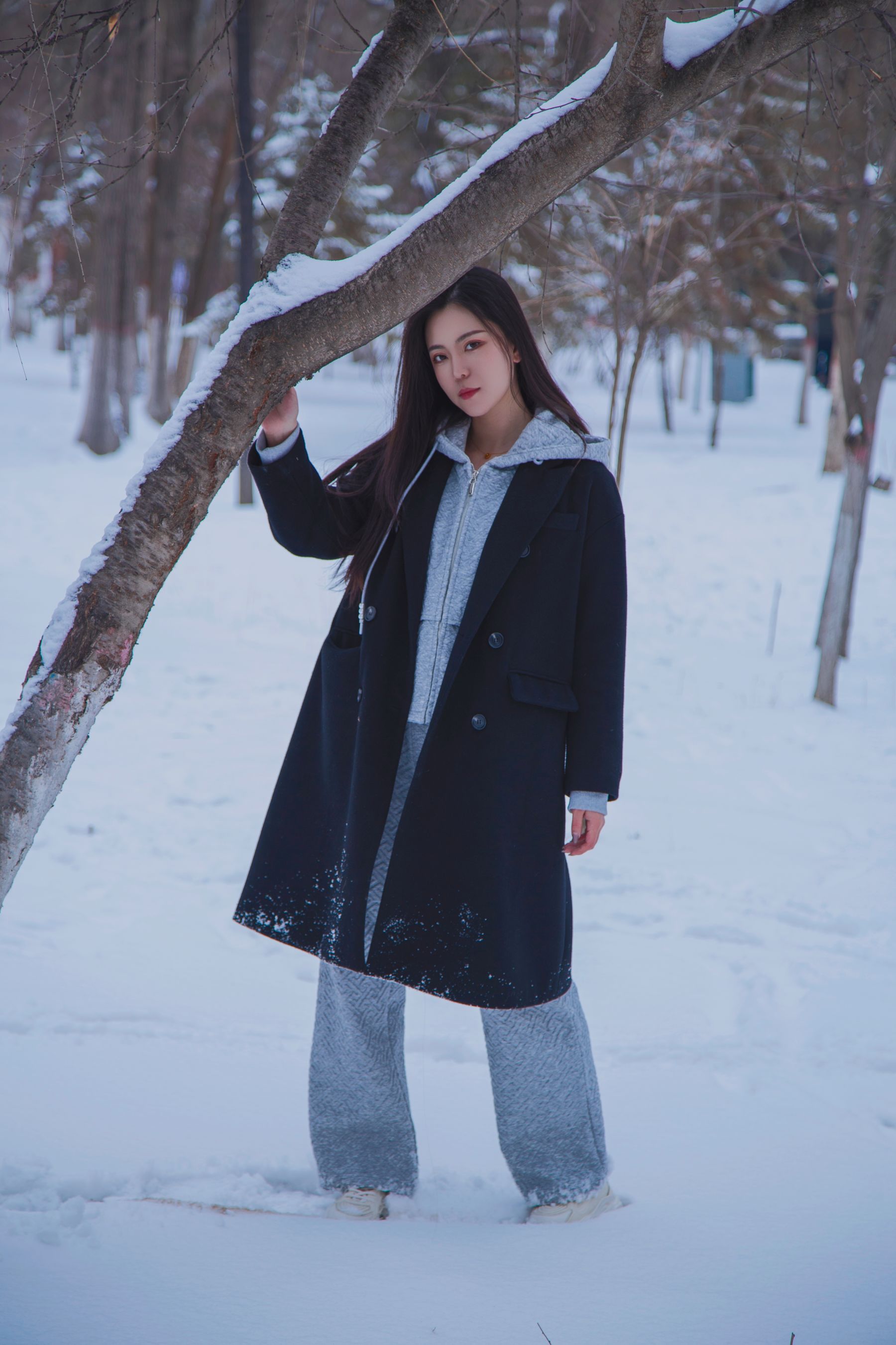 [织梦映像] 踏雪无痕-首次雪景拍摄，天寒地冻/(300P)