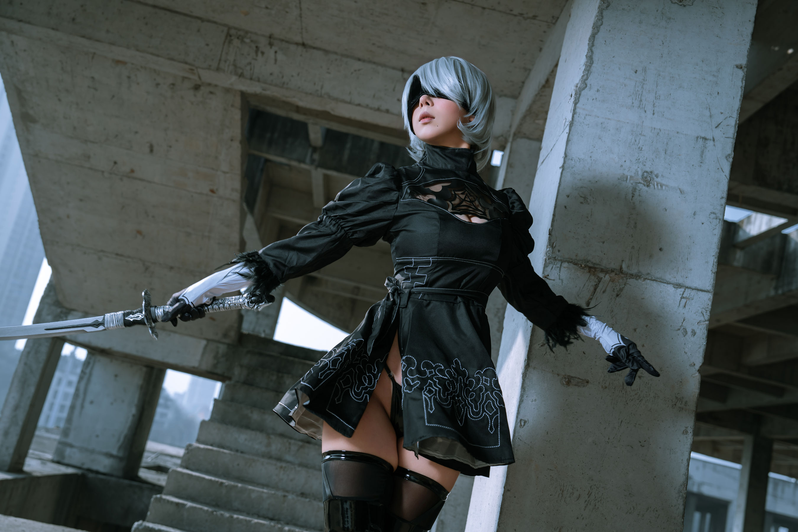 云溪溪 - 奶桃桃 2B YoRHa No.2 Type B 下/(195P)