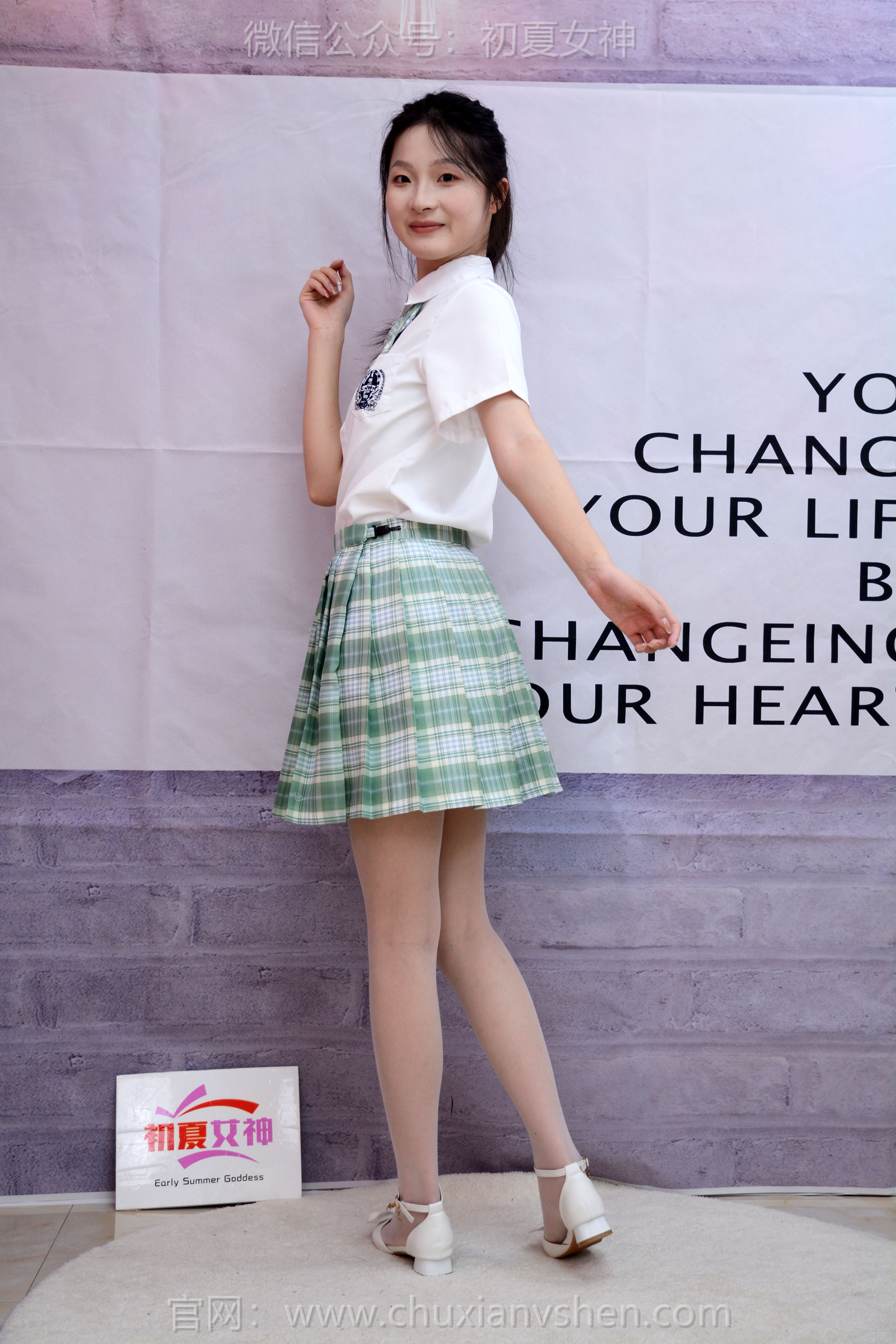 初夏女神 No.261 安妮 开学快乐/(140P)