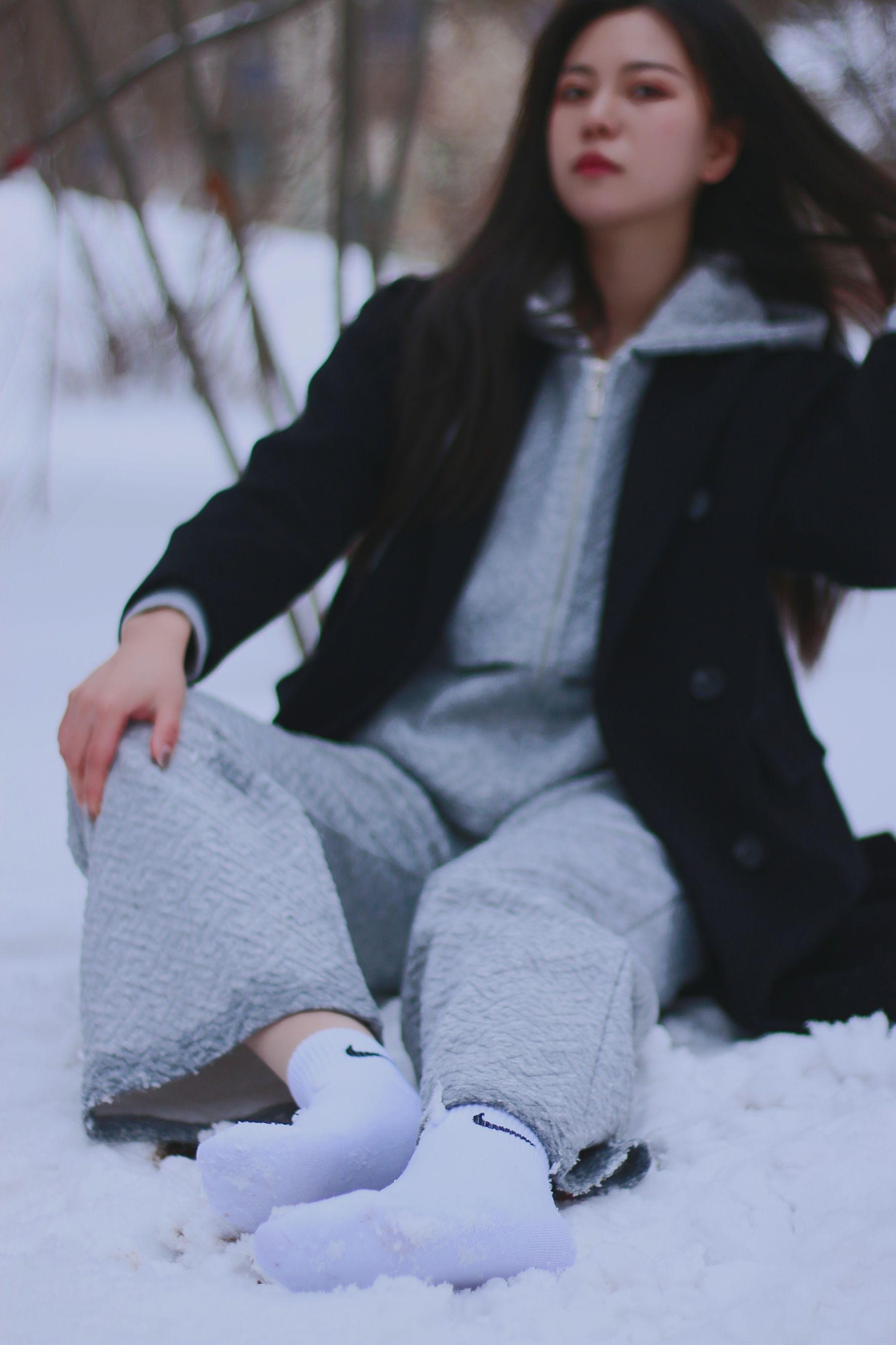 [织梦映像] 踏雪无痕-首次雪景拍摄，天寒地冻/(300P)