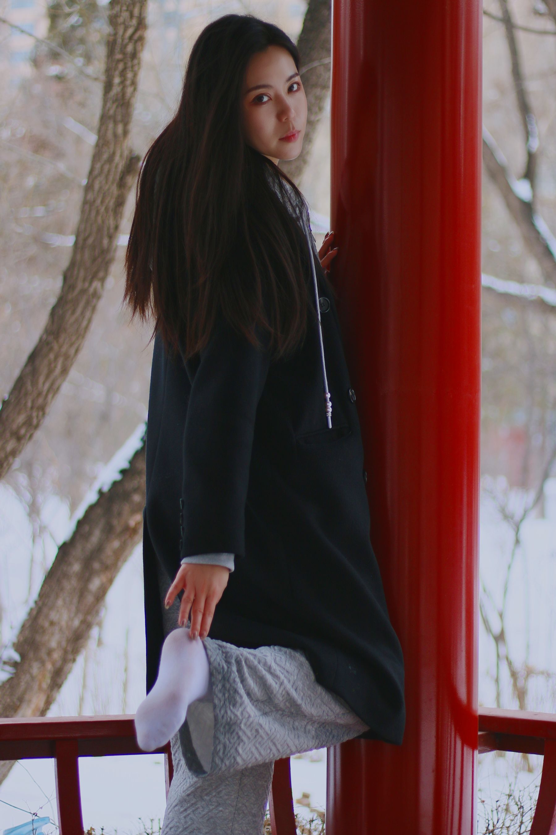 [织梦映像] 踏雪无痕-首次雪景拍摄，天寒地冻/(300P)