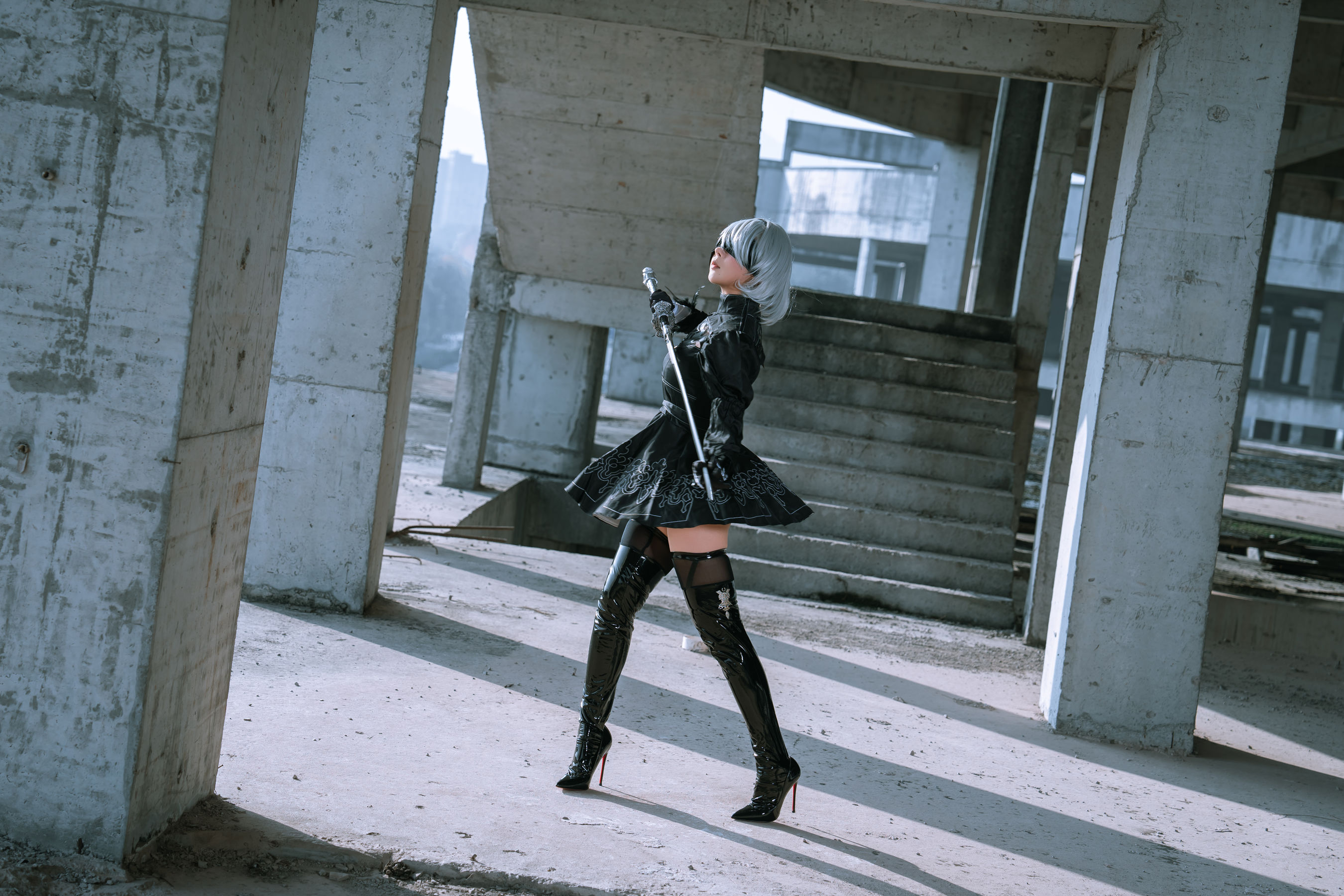 云溪溪 - 奶桃桃 2B YoRHa No.2 Type B 下/(195P)