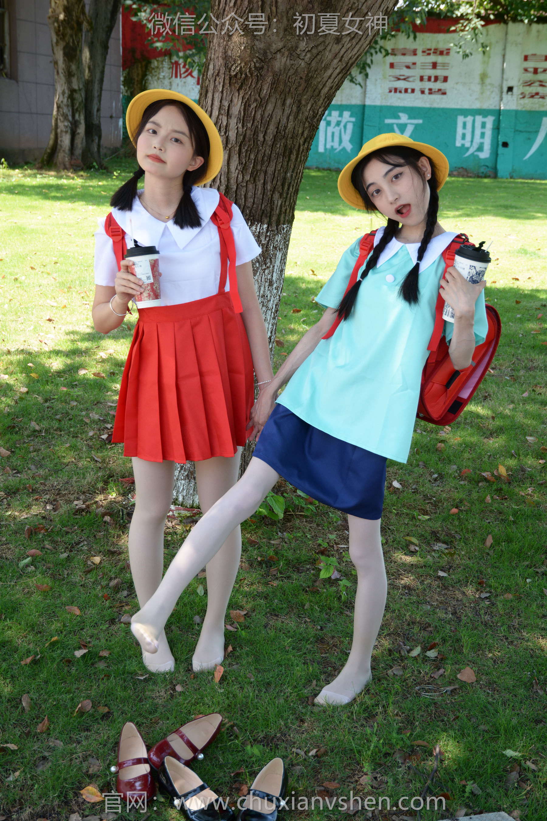 初夏女神 No.260 柒柒&双双 丸子vs小玉/(140P)