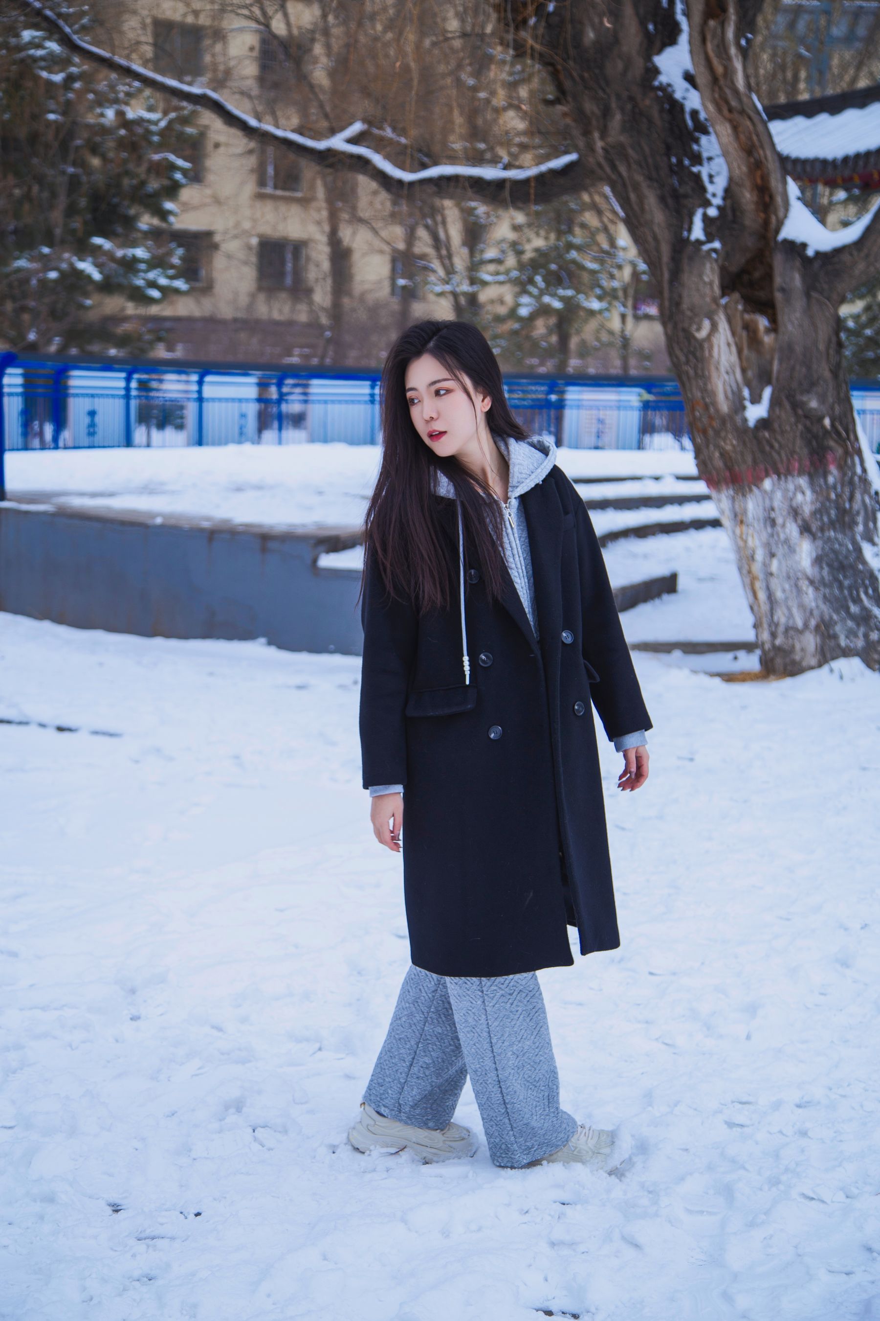 [织梦映像] 踏雪无痕-首次雪景拍摄，天寒地冻/(300P)