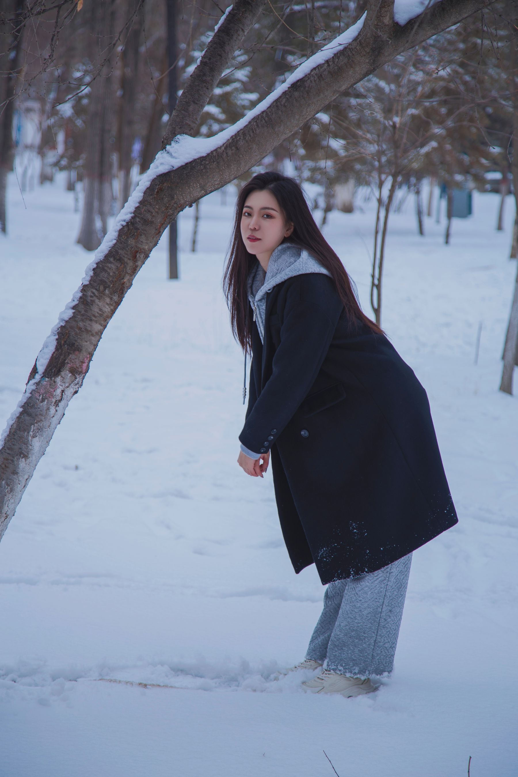 [织梦映像] 踏雪无痕-首次雪景拍摄，天寒地冻/(300P)