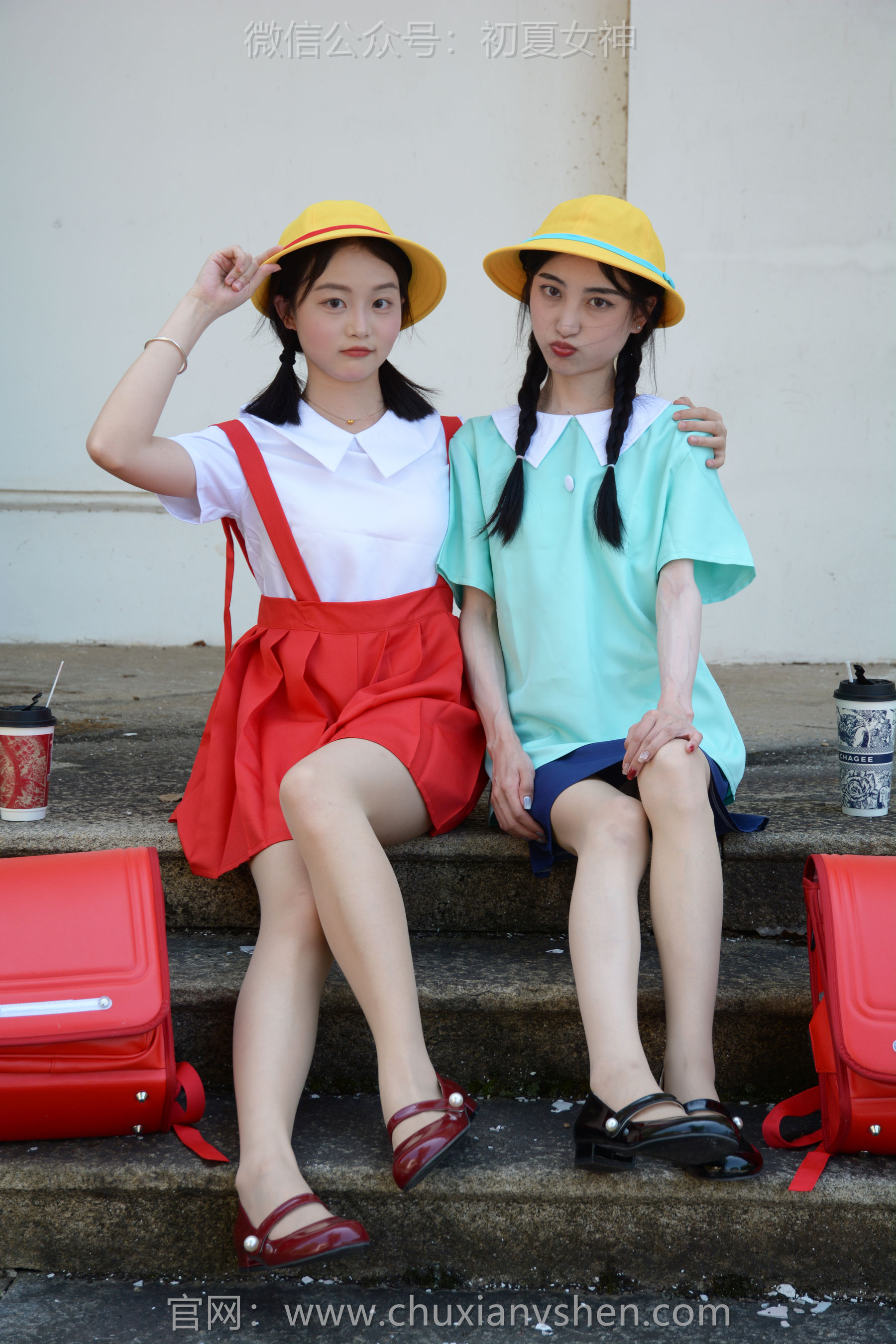 初夏女神 No.260 柒柒&双双 丸子vs小玉/(140P)