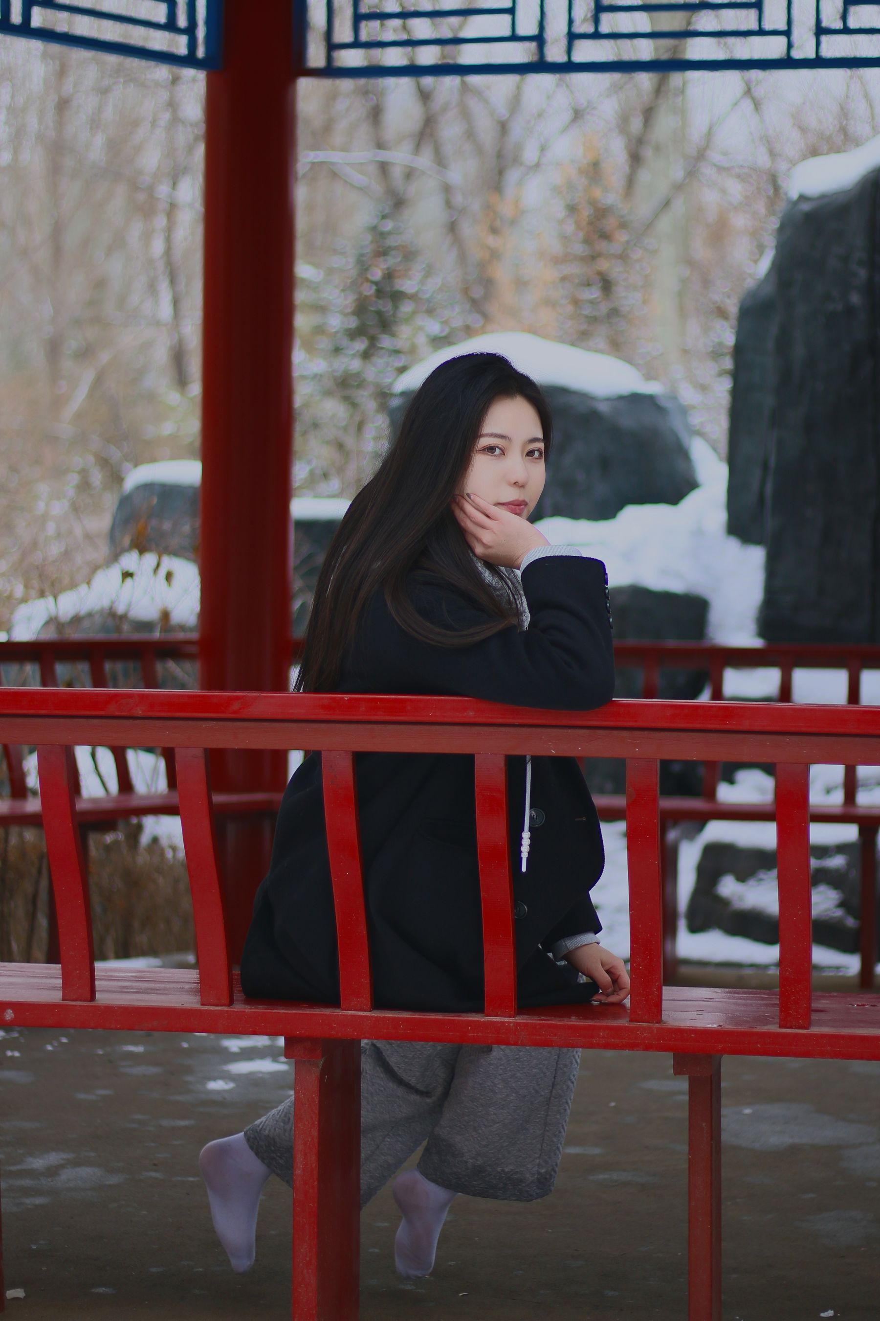 [织梦映像] 踏雪无痕-首次雪景拍摄，天寒地冻/(300P)