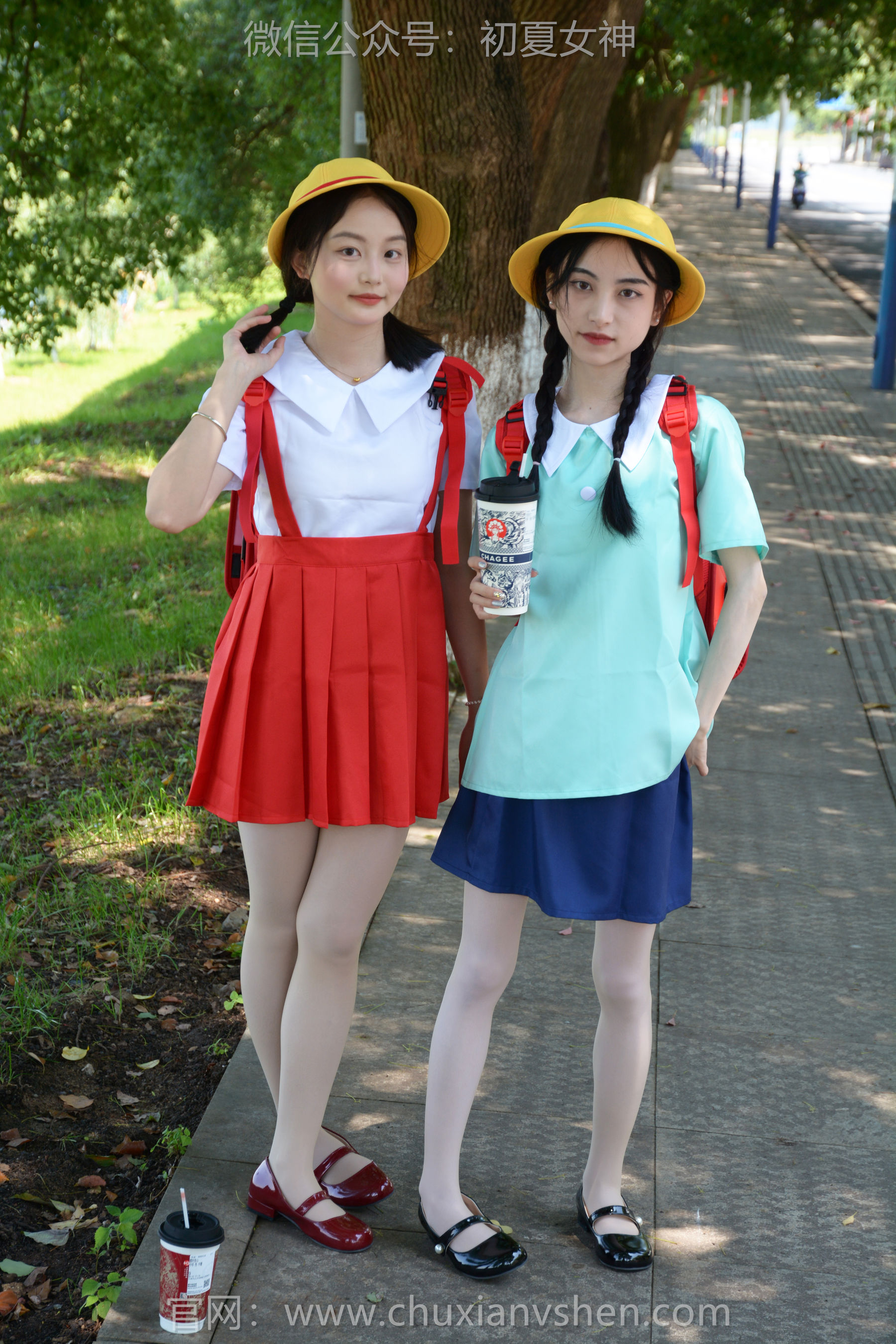 初夏女神 No.260 柒柒&双双 丸子vs小玉/(140P)