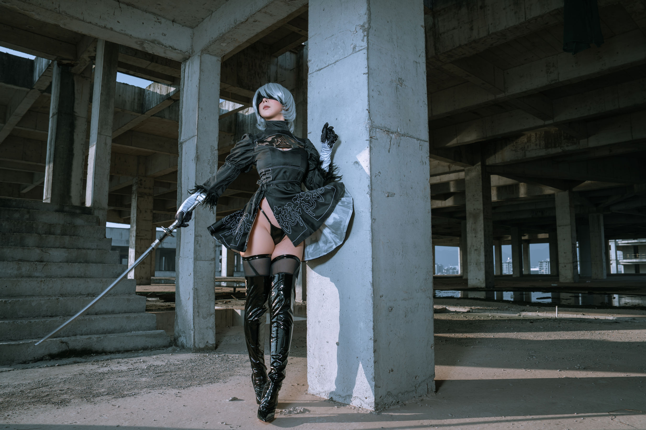 云溪溪 - 奶桃桃 2B YoRHa No.2 Type B 下/(195P)