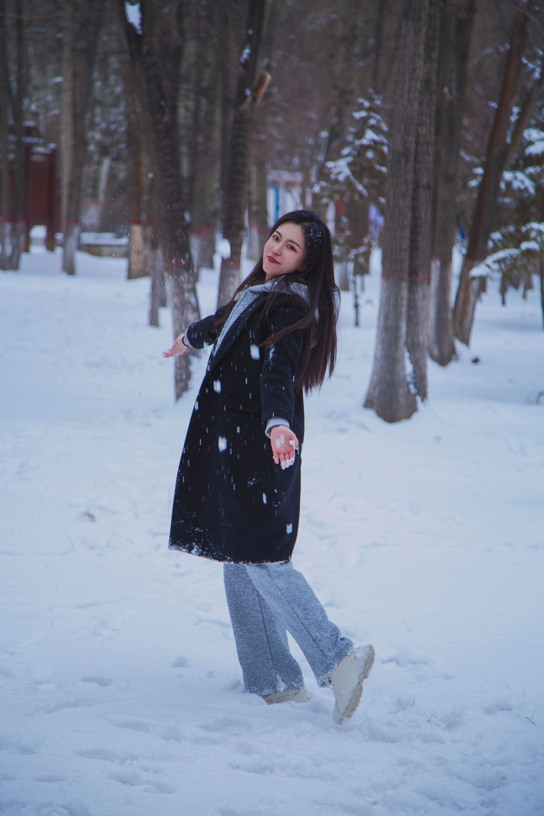 [织梦映像] 踏雪无痕-首次雪景拍摄，天寒地冻/(300P)