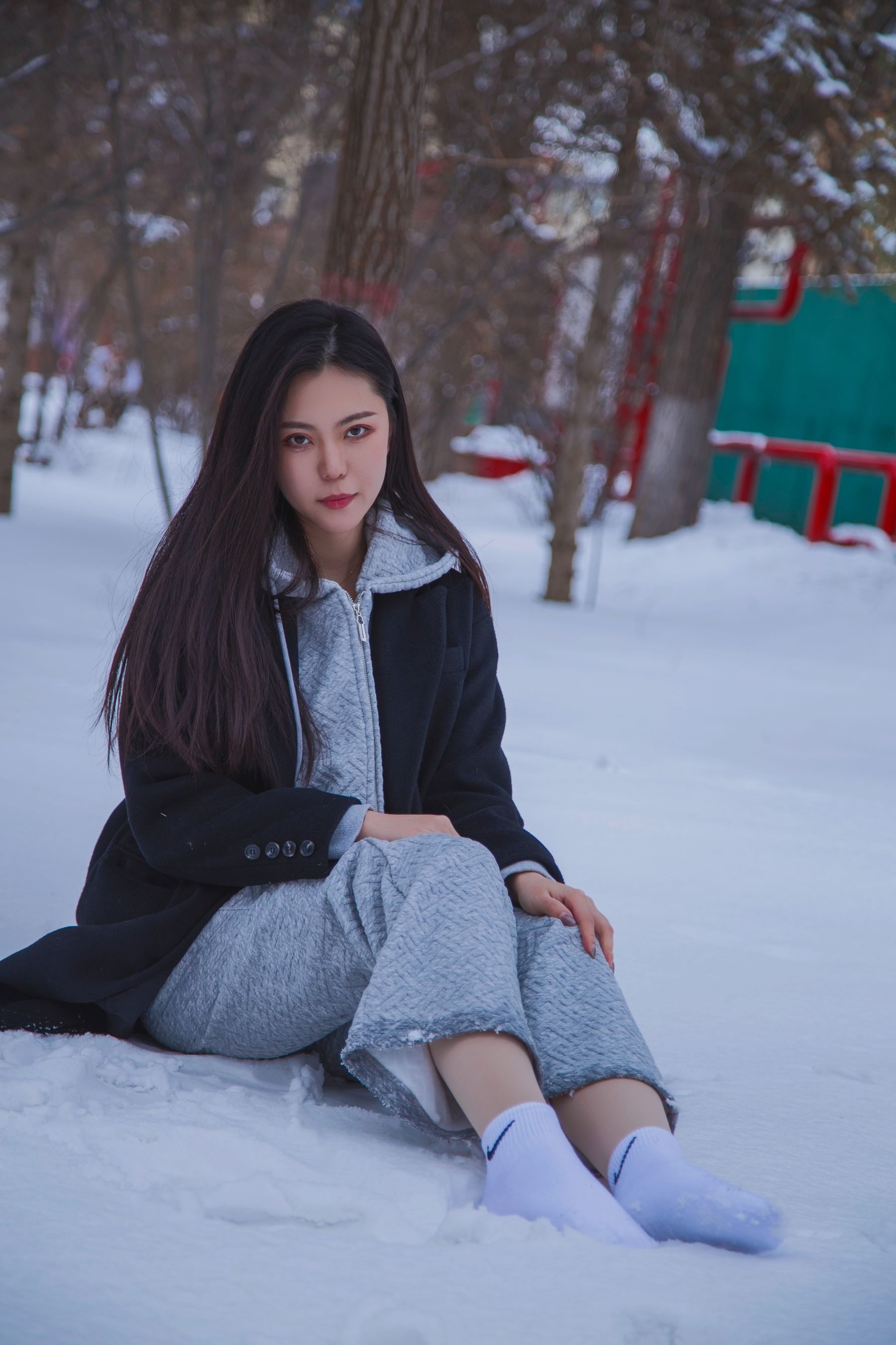 [织梦映像] 踏雪无痕-首次雪景拍摄，天寒地冻/(300P)