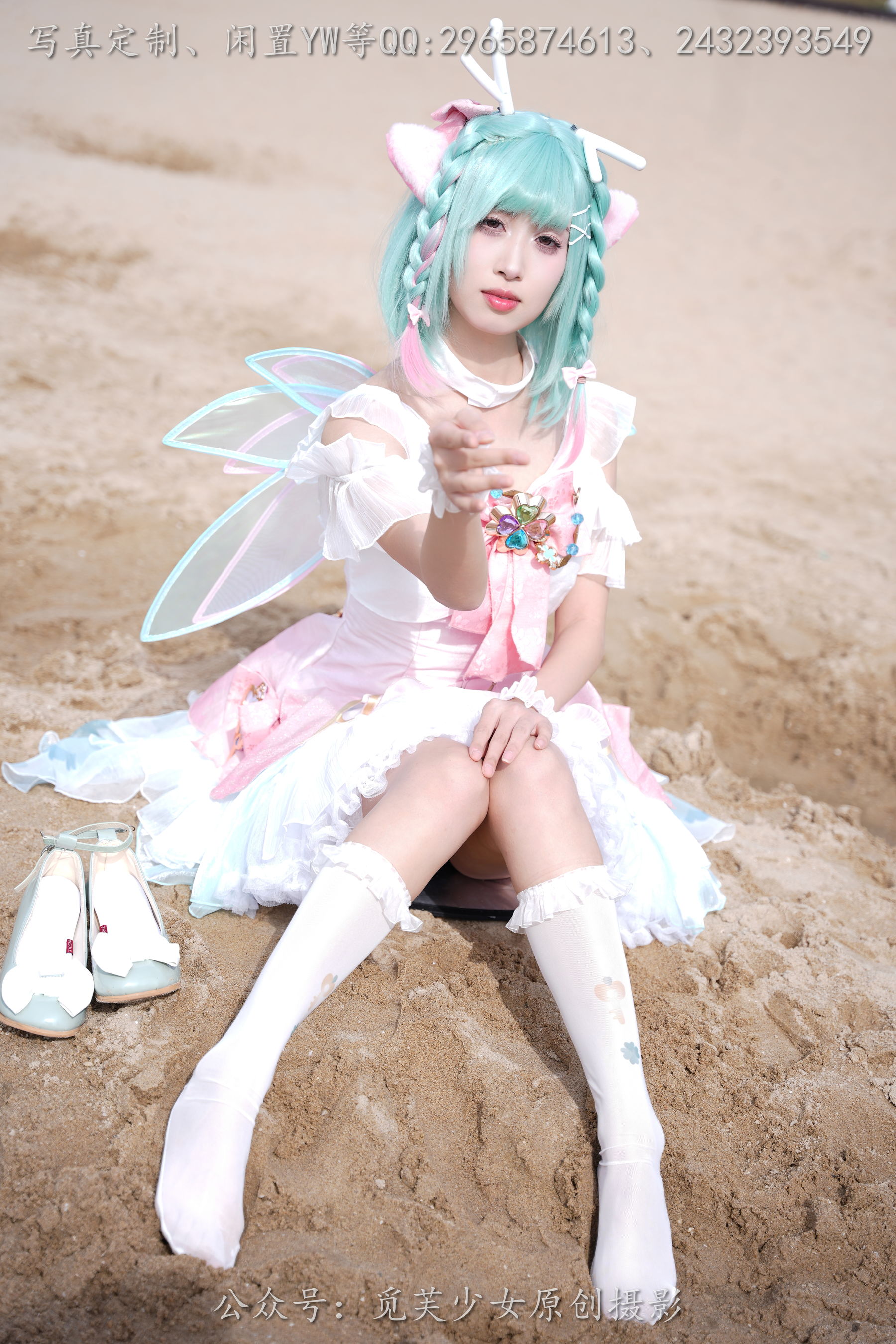 [觅芙少女] NO.306 小研 -瑶时之祈愿cos/(210P)