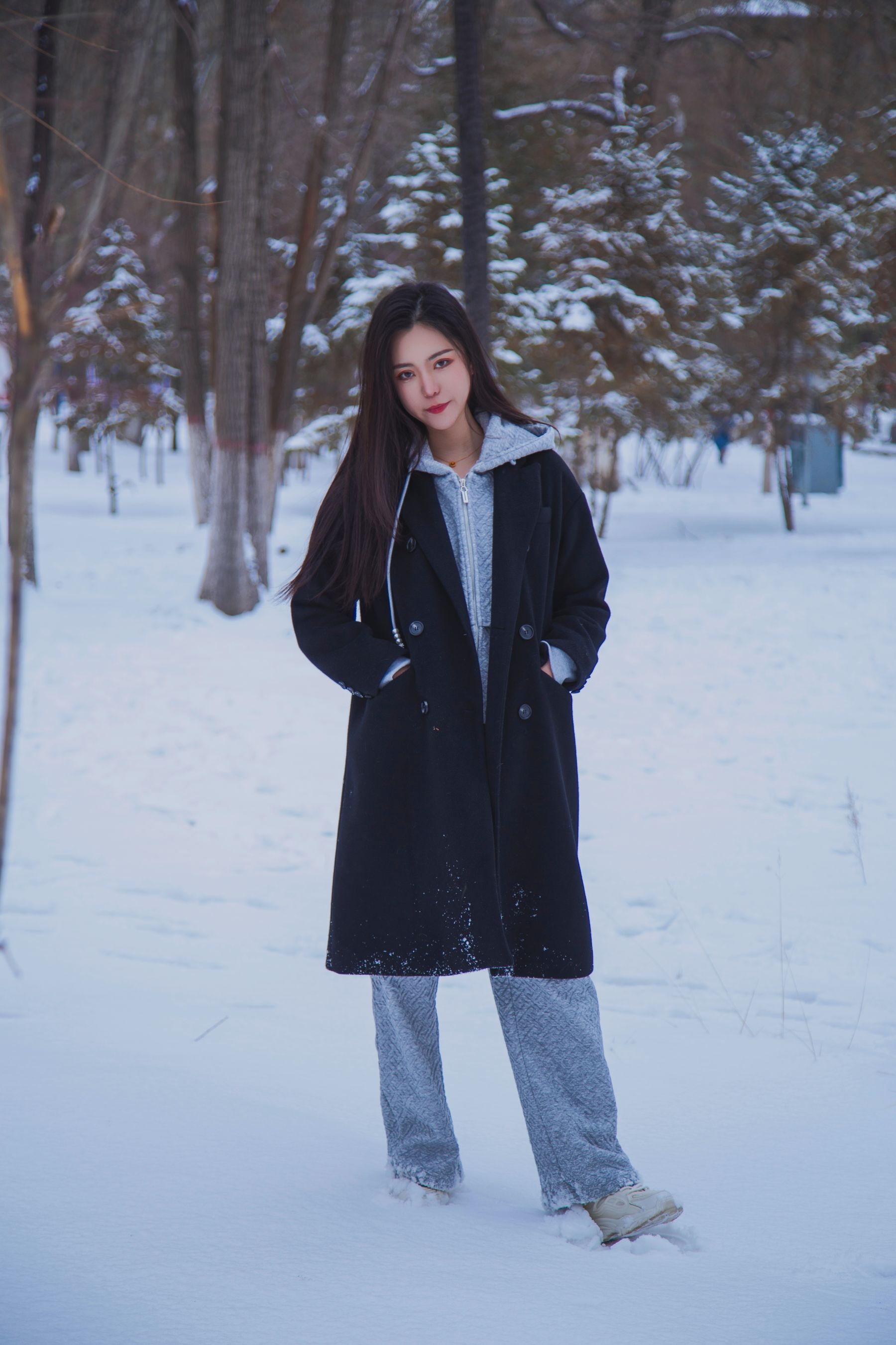 [织梦映像] 踏雪无痕-首次雪景拍摄，天寒地冻/(300P)