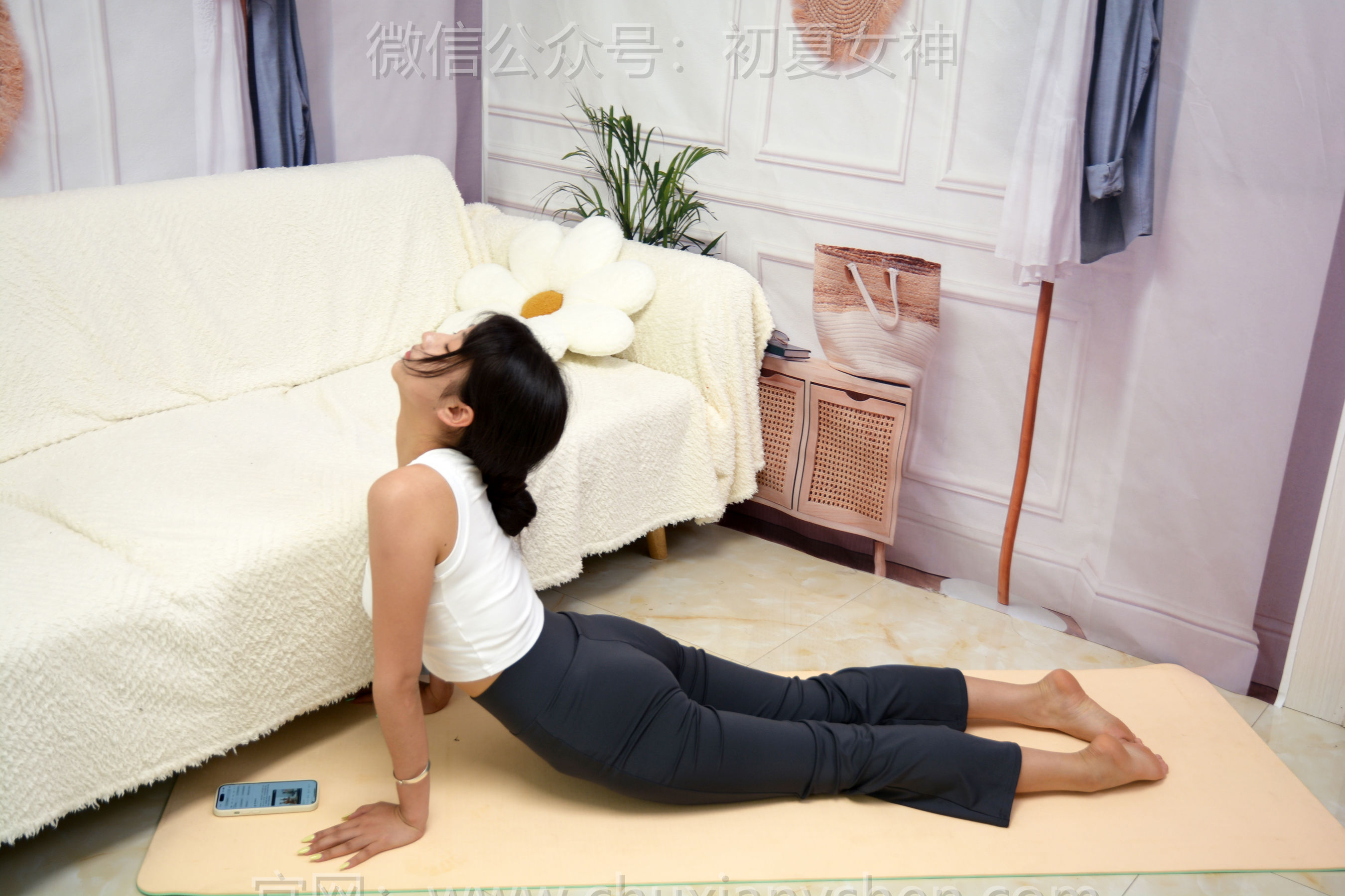 初夏女神 No.263 点点 瑜伽复习/(101P)