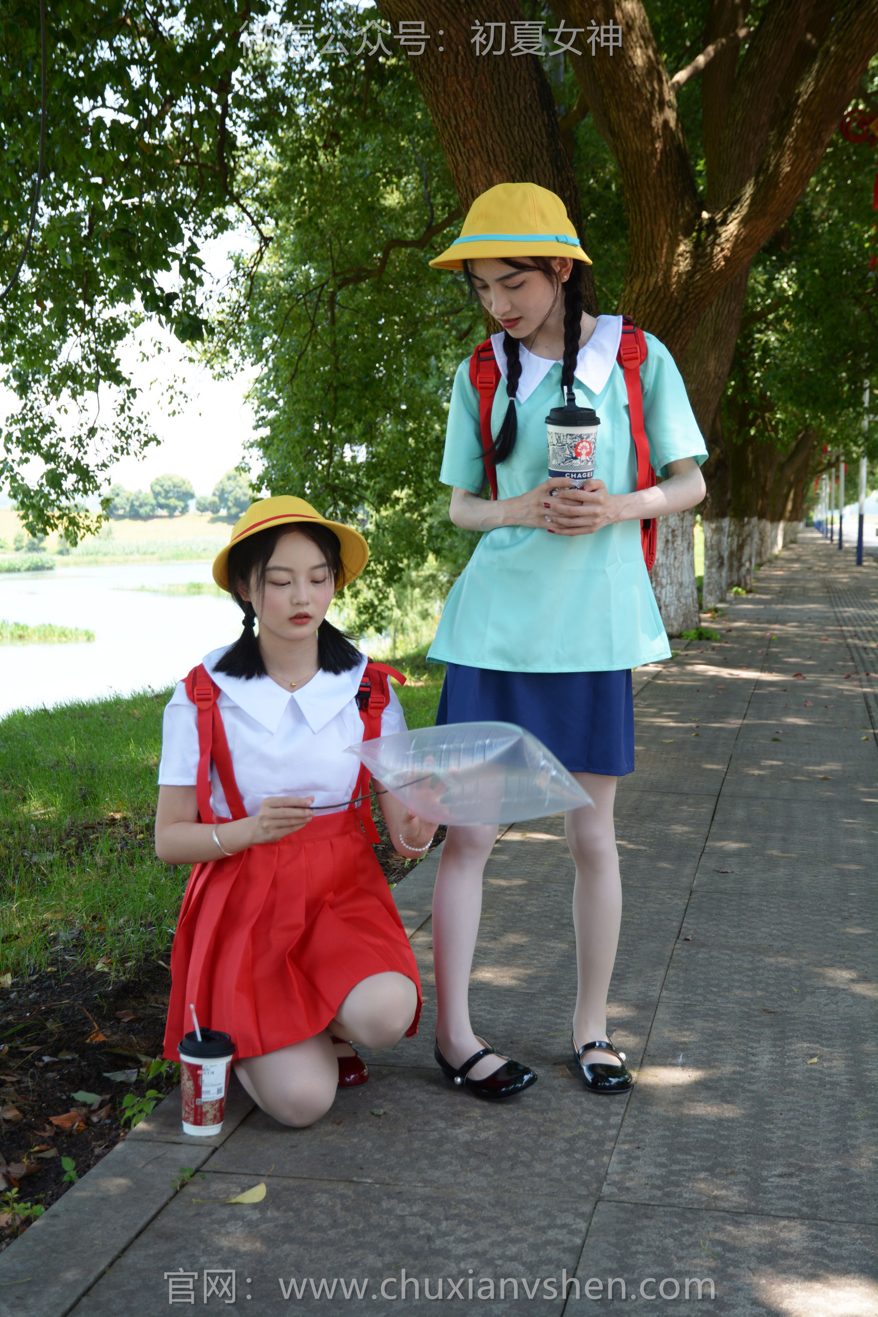 初夏女神 No.260 柒柒&双双 丸子vs小玉/(140P)