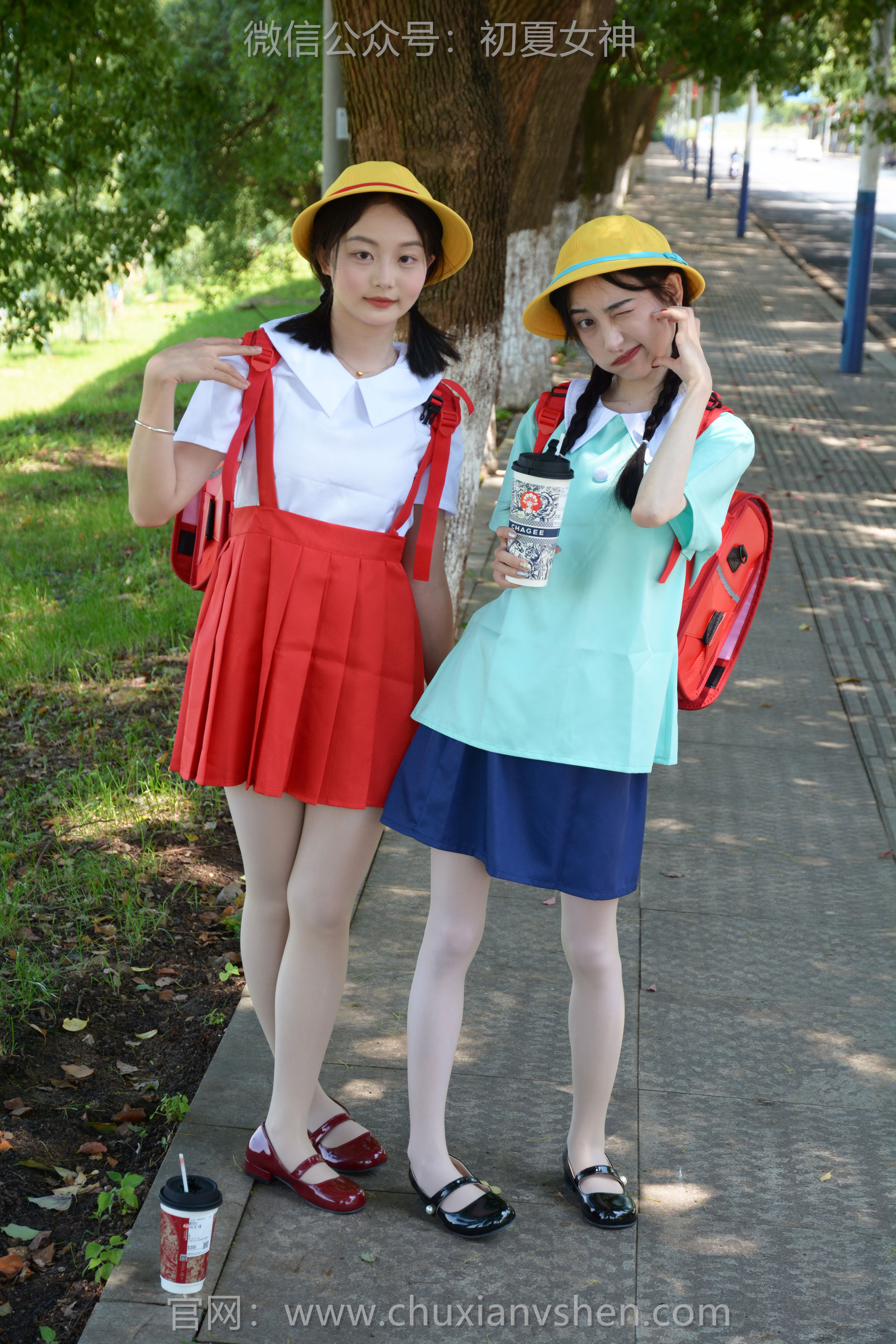 初夏女神 No.260 柒柒&双双 丸子vs小玉/(140P)