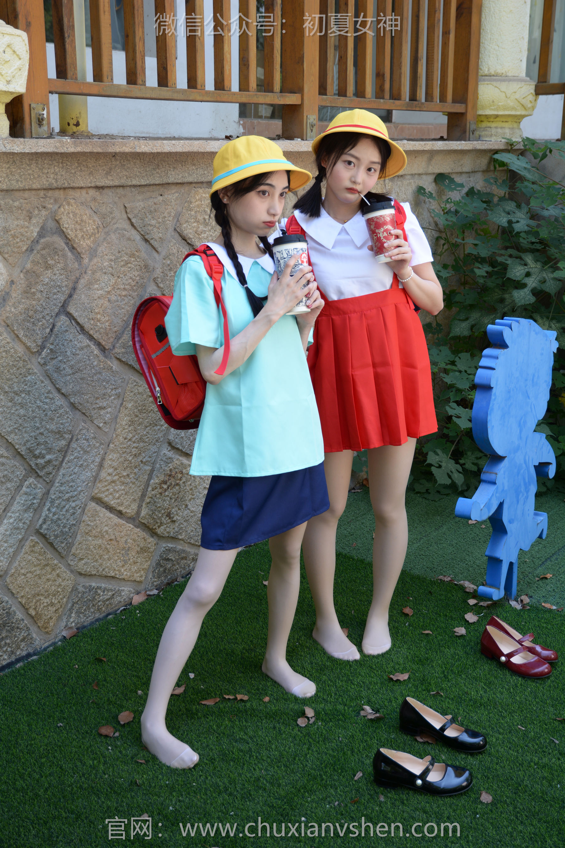 初夏女神 No.260 柒柒&双双 丸子vs小玉/(140P)