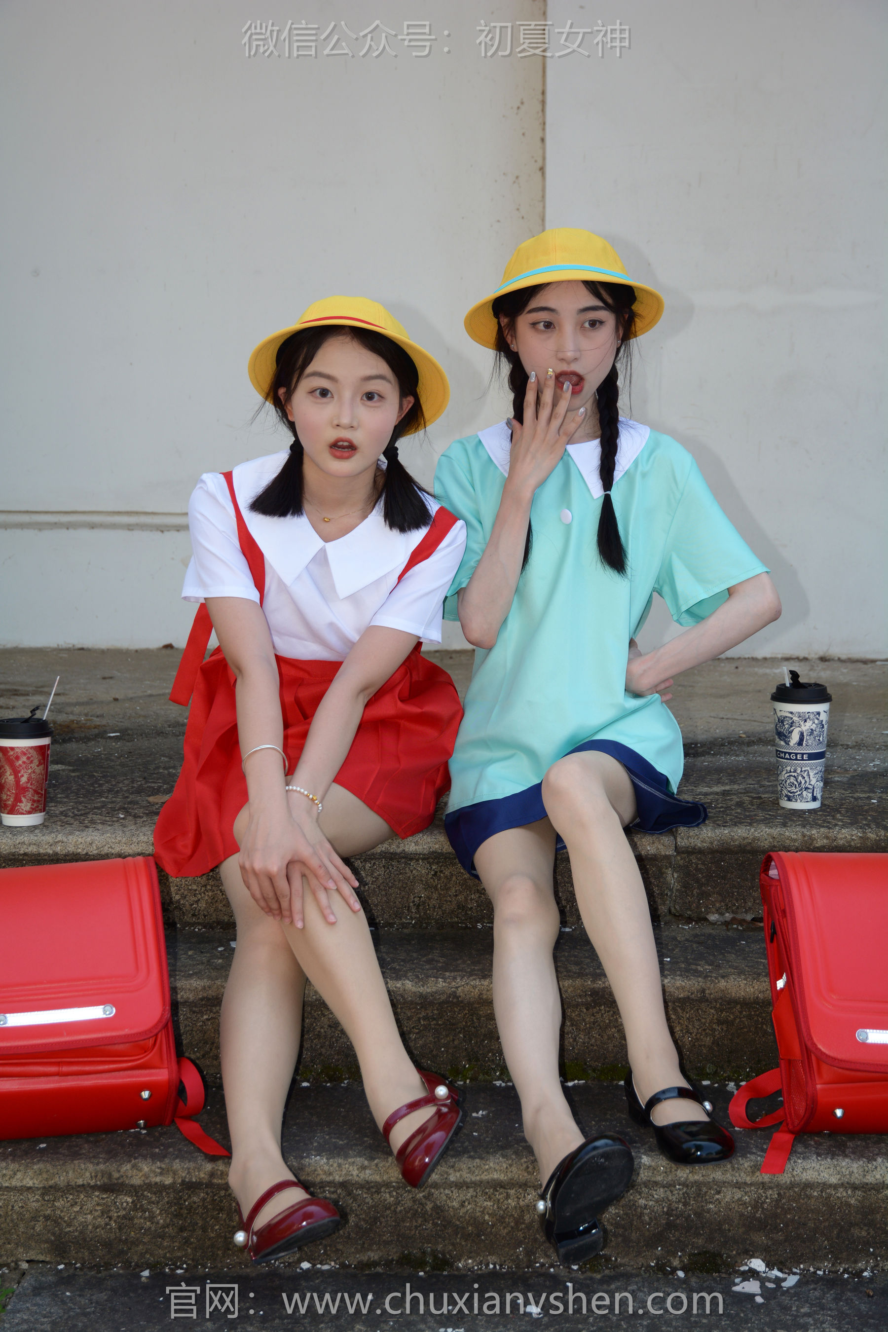 初夏女神 No.260 柒柒&双双 丸子vs小玉/(140P)