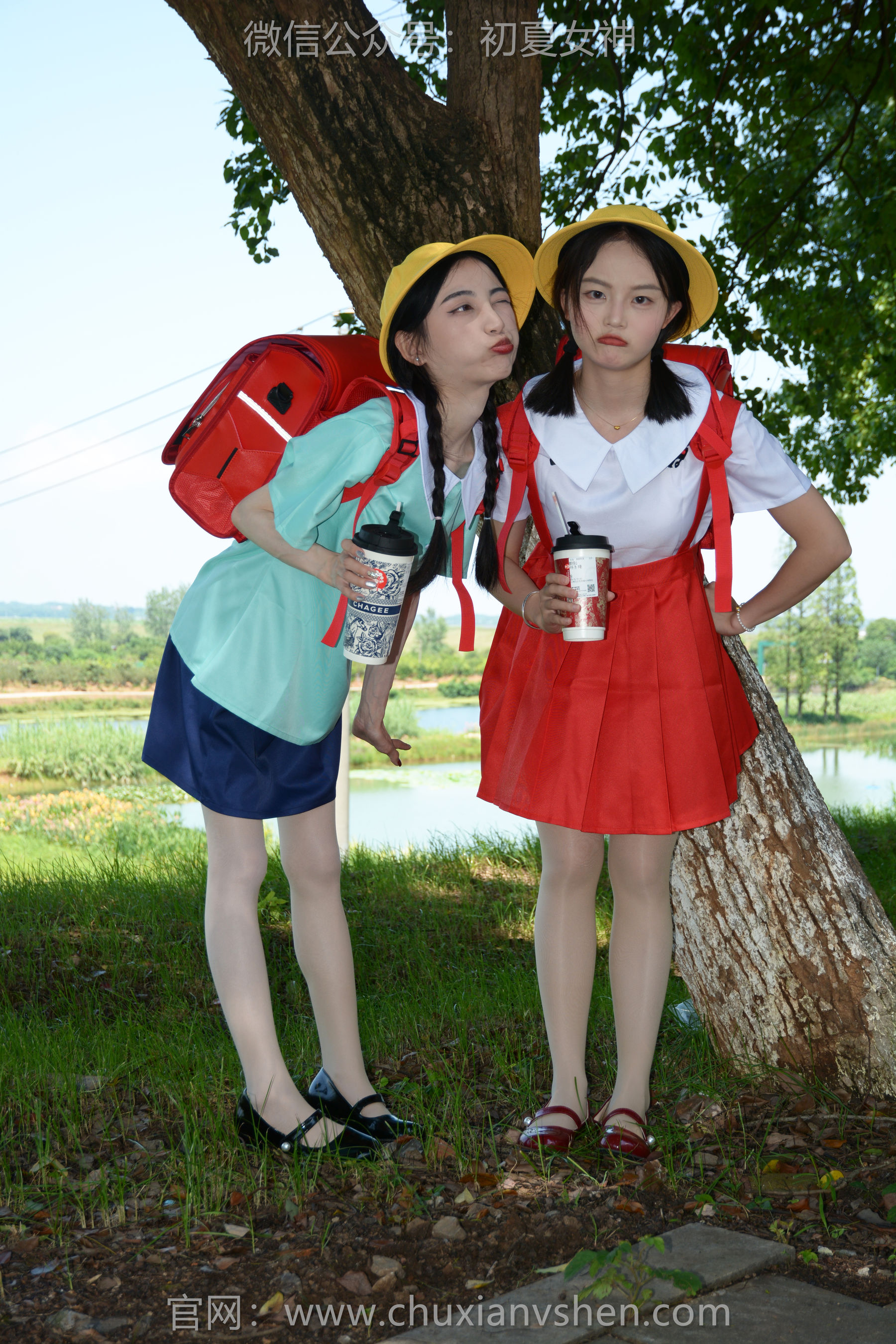 初夏女神 No.260 柒柒&双双 丸子vs小玉/(140P)