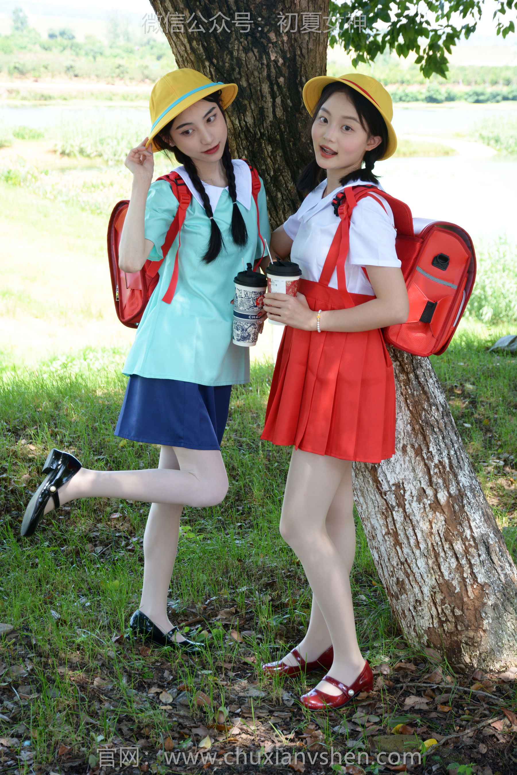 初夏女神 No.260 柒柒&双双 丸子vs小玉/(140P)