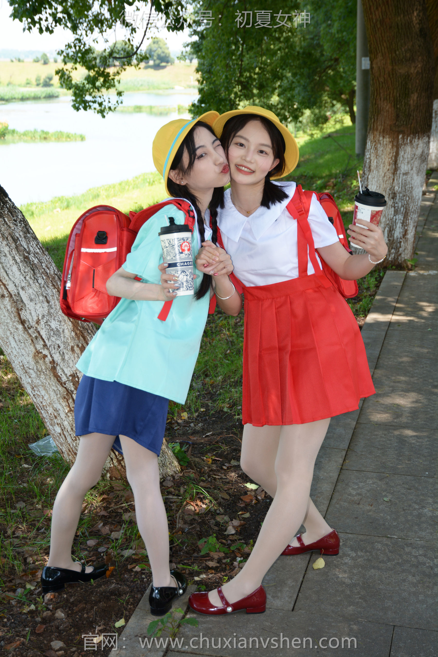 初夏女神 No.260 柒柒&双双 丸子vs小玉/(140P)