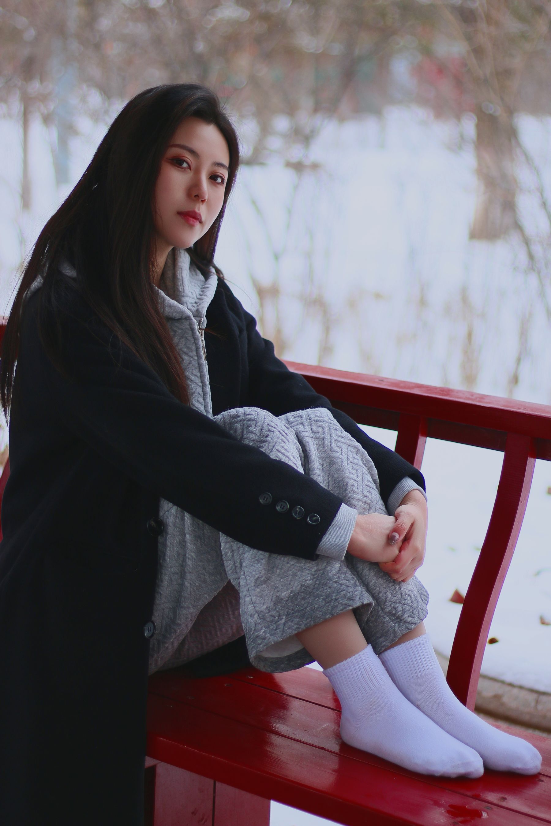 [织梦映像] 踏雪无痕-首次雪景拍摄，天寒地冻/(300P)