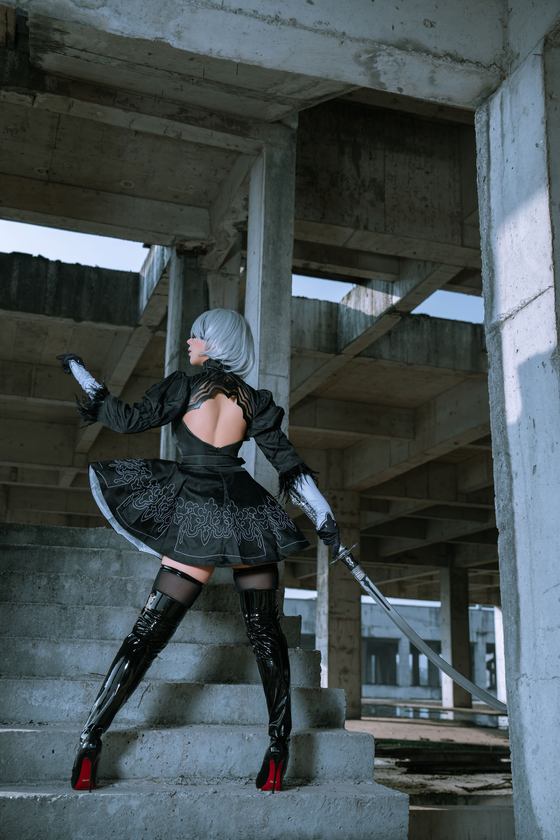 云溪溪 - 奶桃桃 2B YoRHa No.2 Type B 下/(195P)