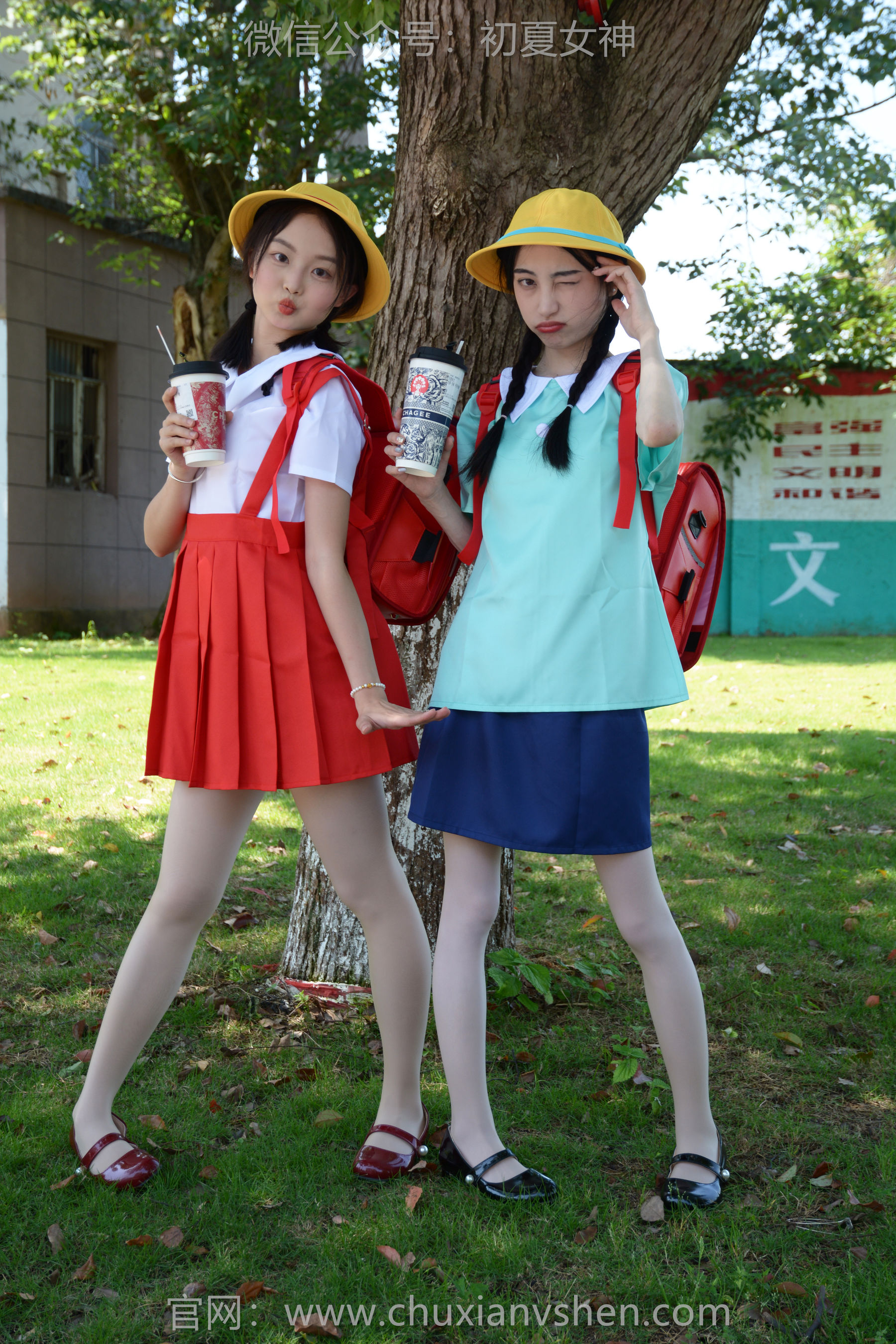 初夏女神 No.260 柒柒&双双 丸子vs小玉/(140P)